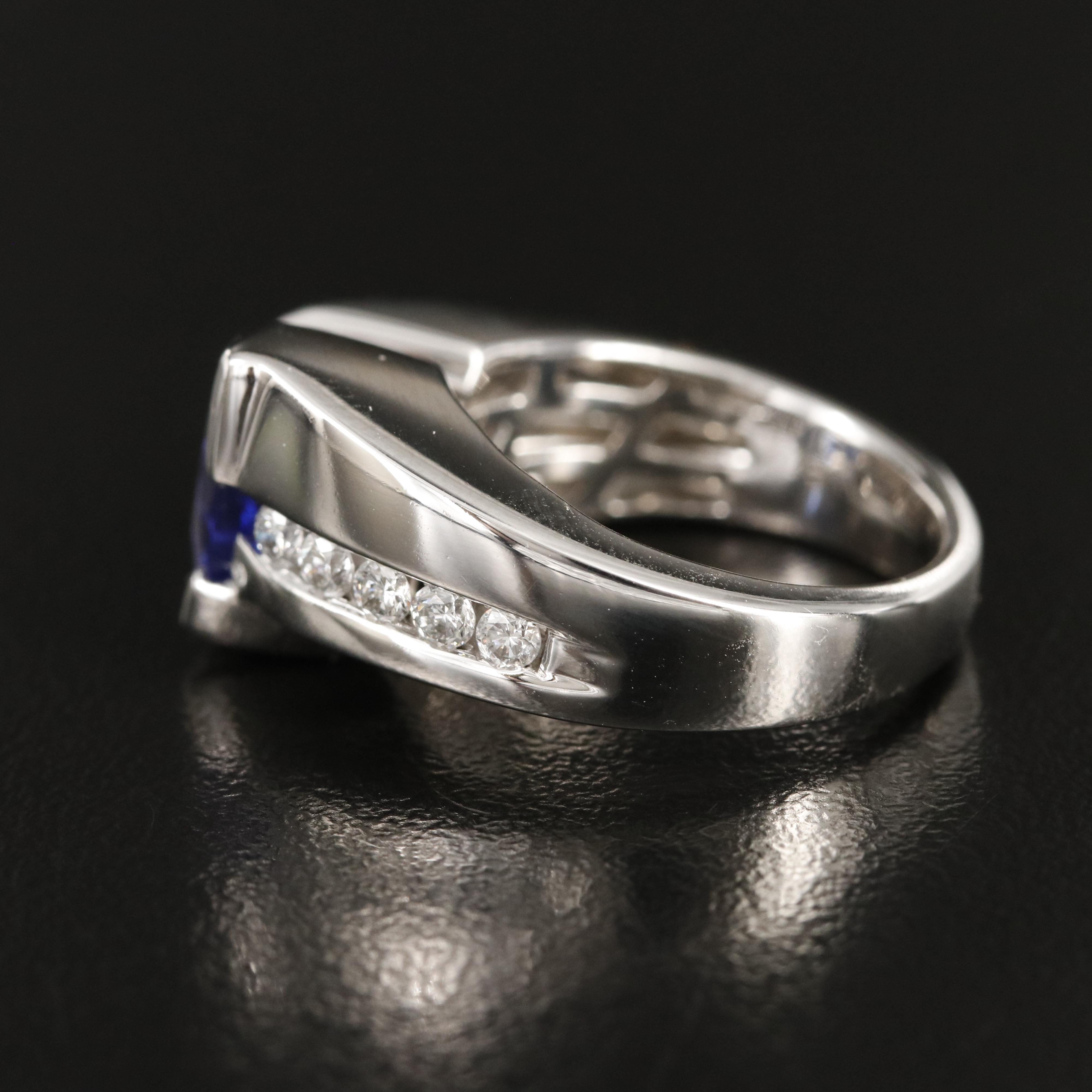 14K Tanzanite and Diamond Ring