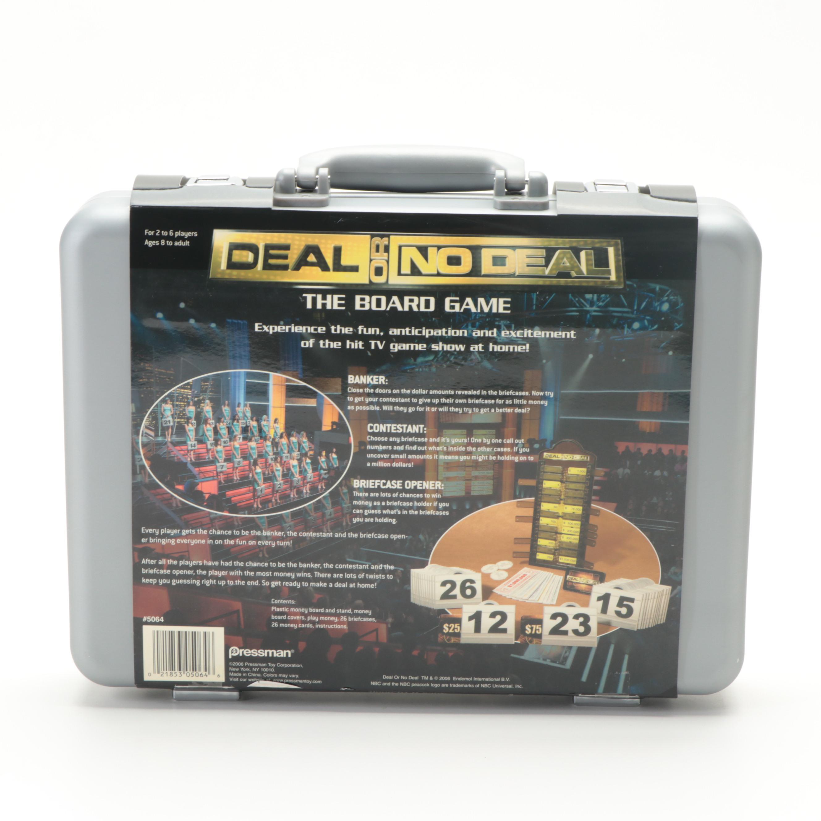 Deal or No Deal Official Merchandise Hats, Shirts, VIP Tickets and Board Game