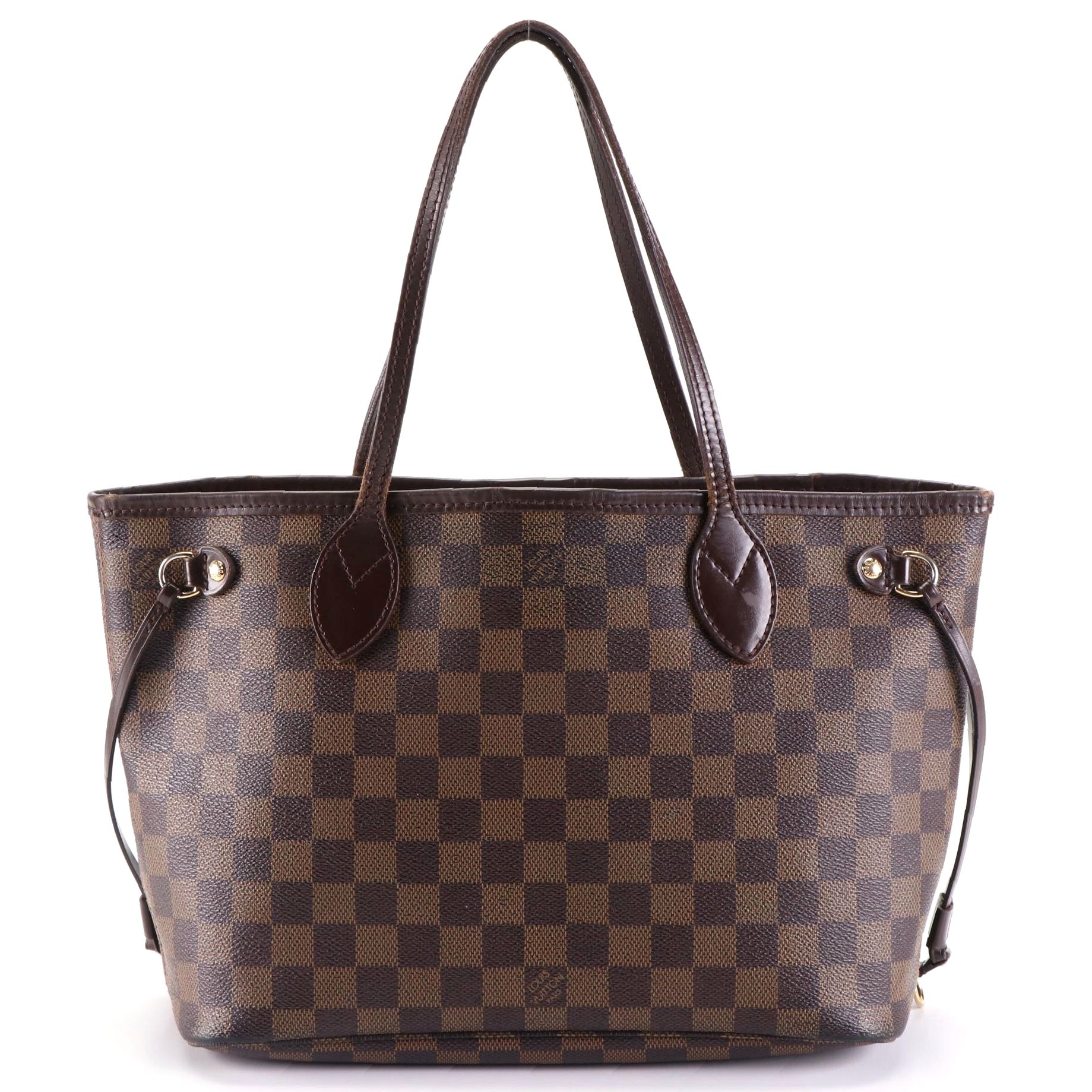 Louis Vuitton Neverfull PM in Damier Ebene Canvas