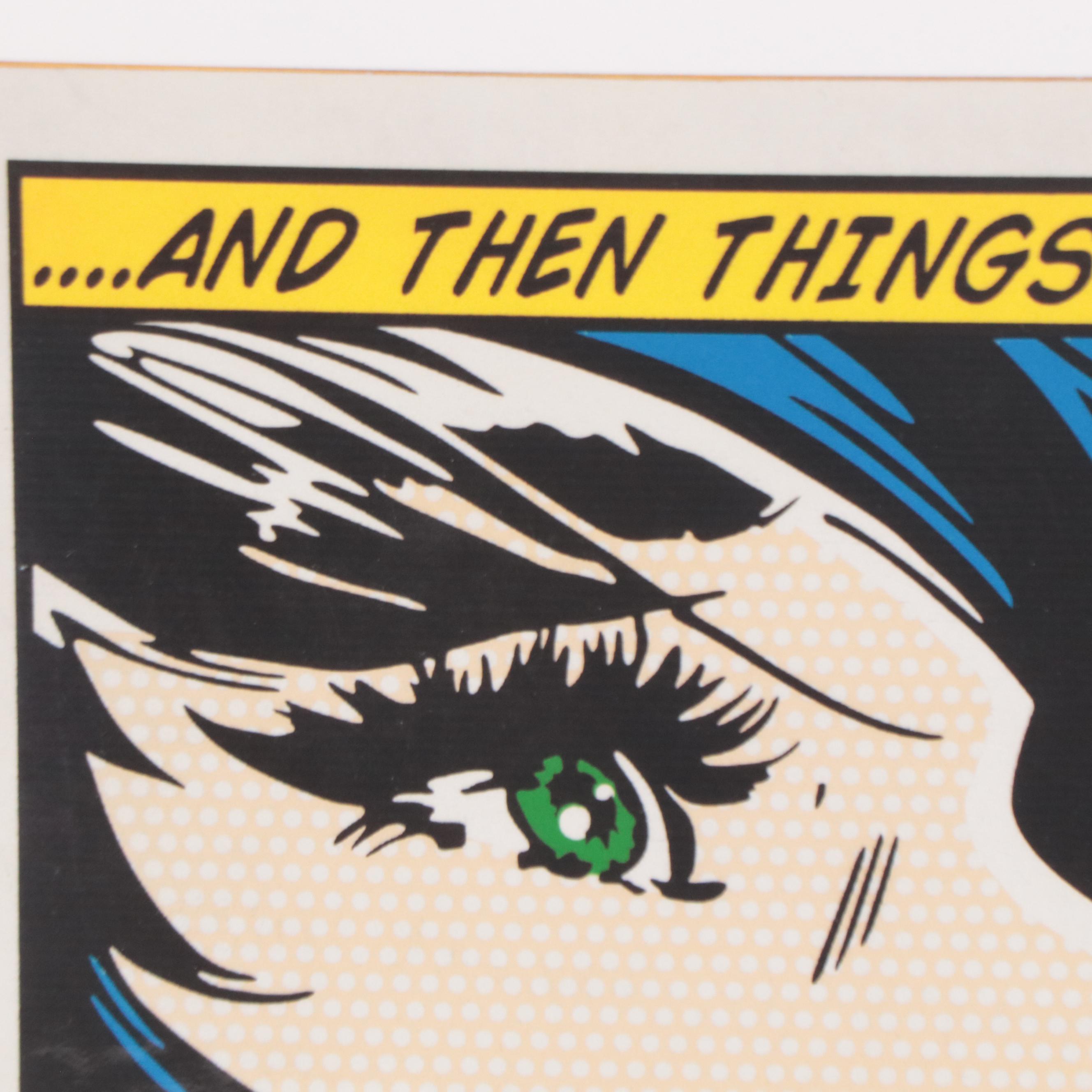 Denial Pop Art Giclée "...And Then Things Got Better," 21st Century