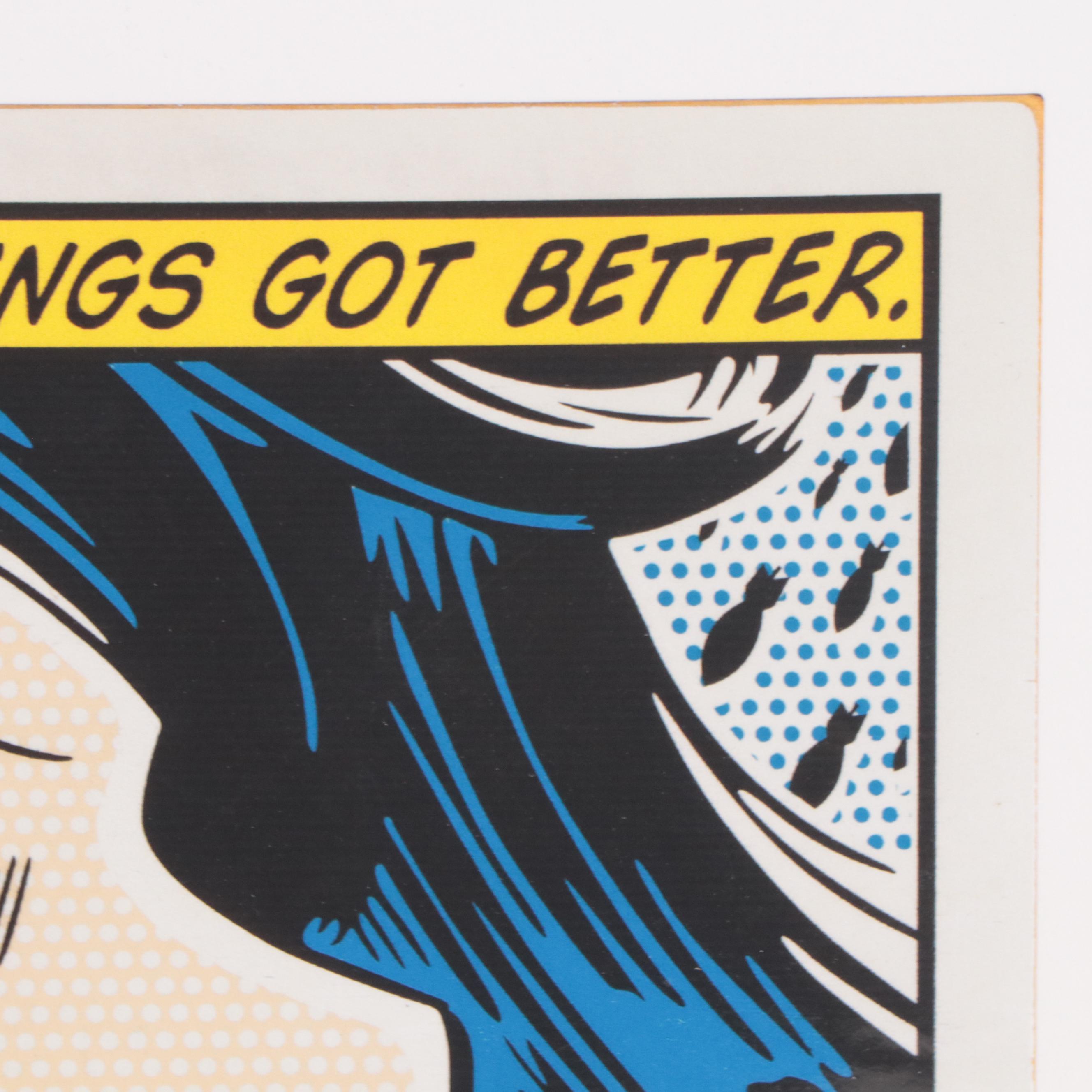 Denial Pop Art Giclée "...And Then Things Got Better," 21st Century