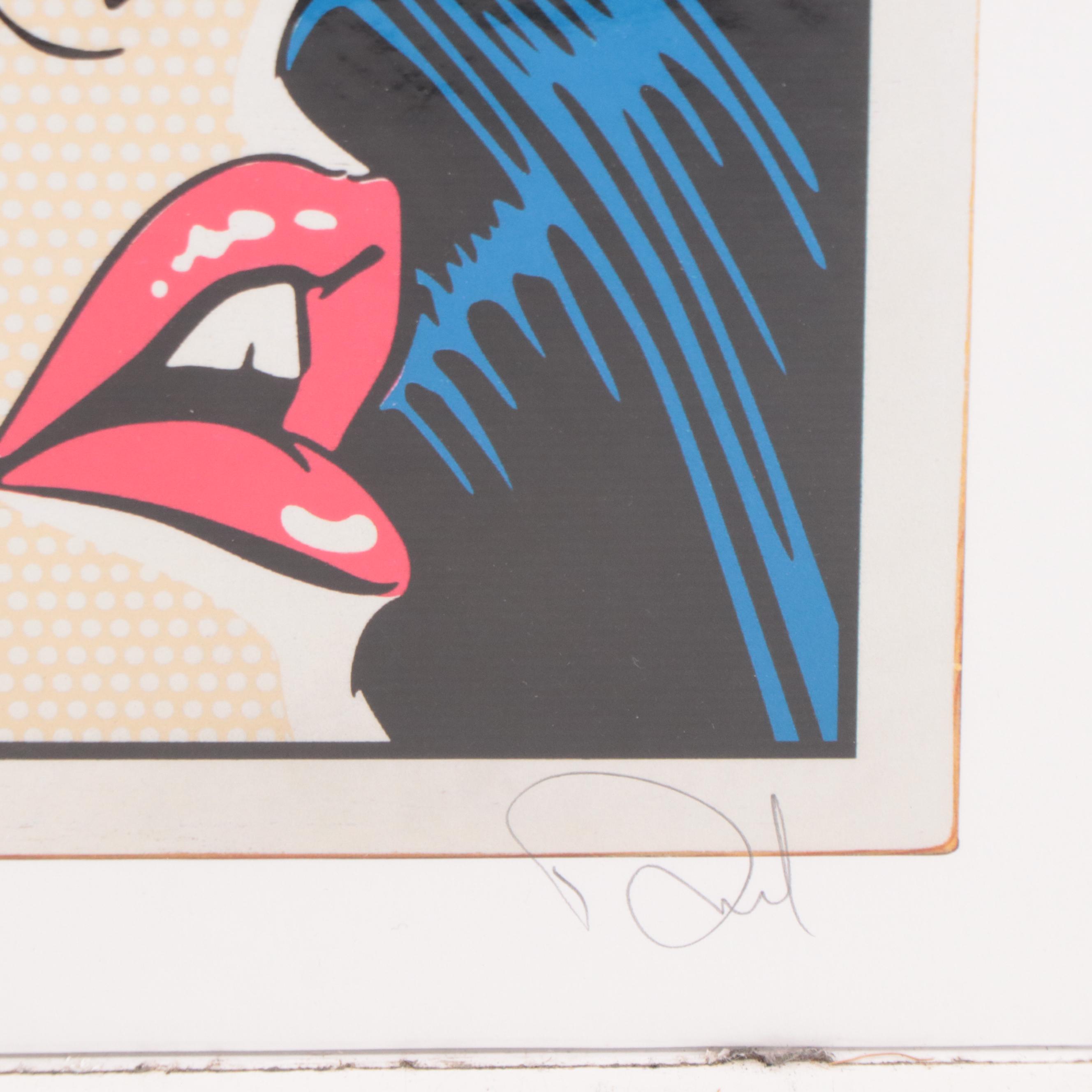 Denial Pop Art Giclée "...And Then Things Got Better," 21st Century