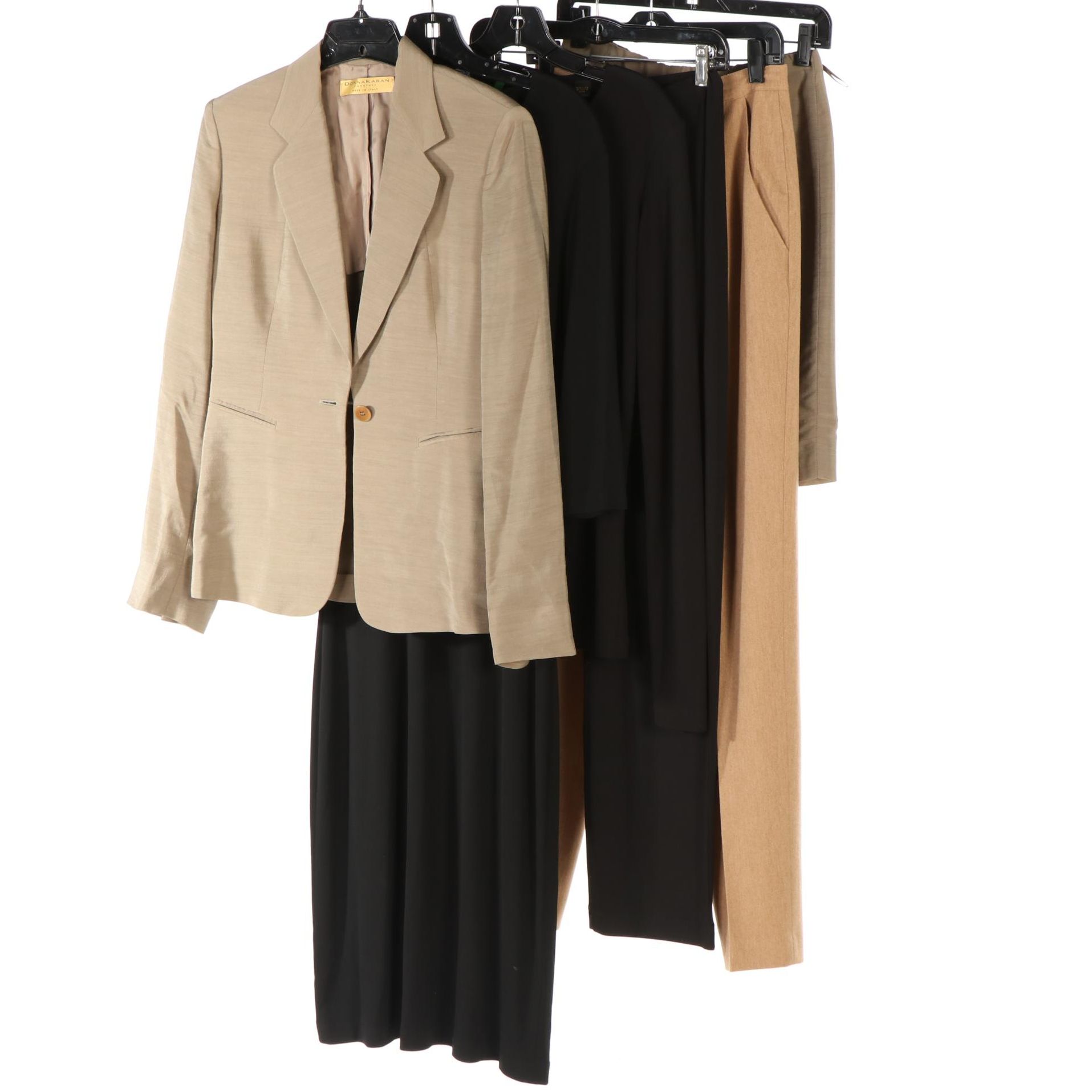 Donna Karan Signature Separates and Escada Trousers