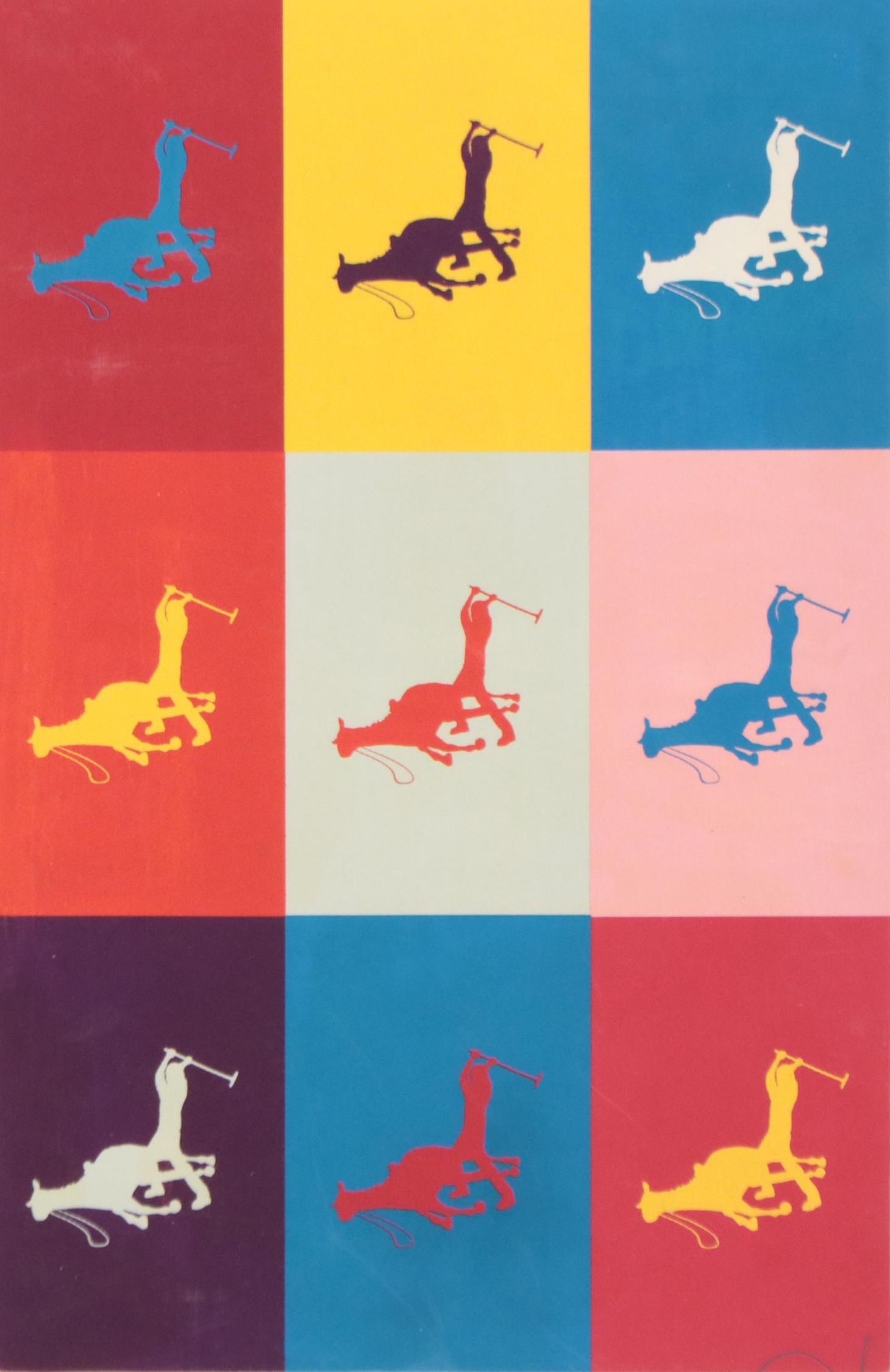 Denial Pop Art Giclée "Logo By Ralph Lauren," 21st Century