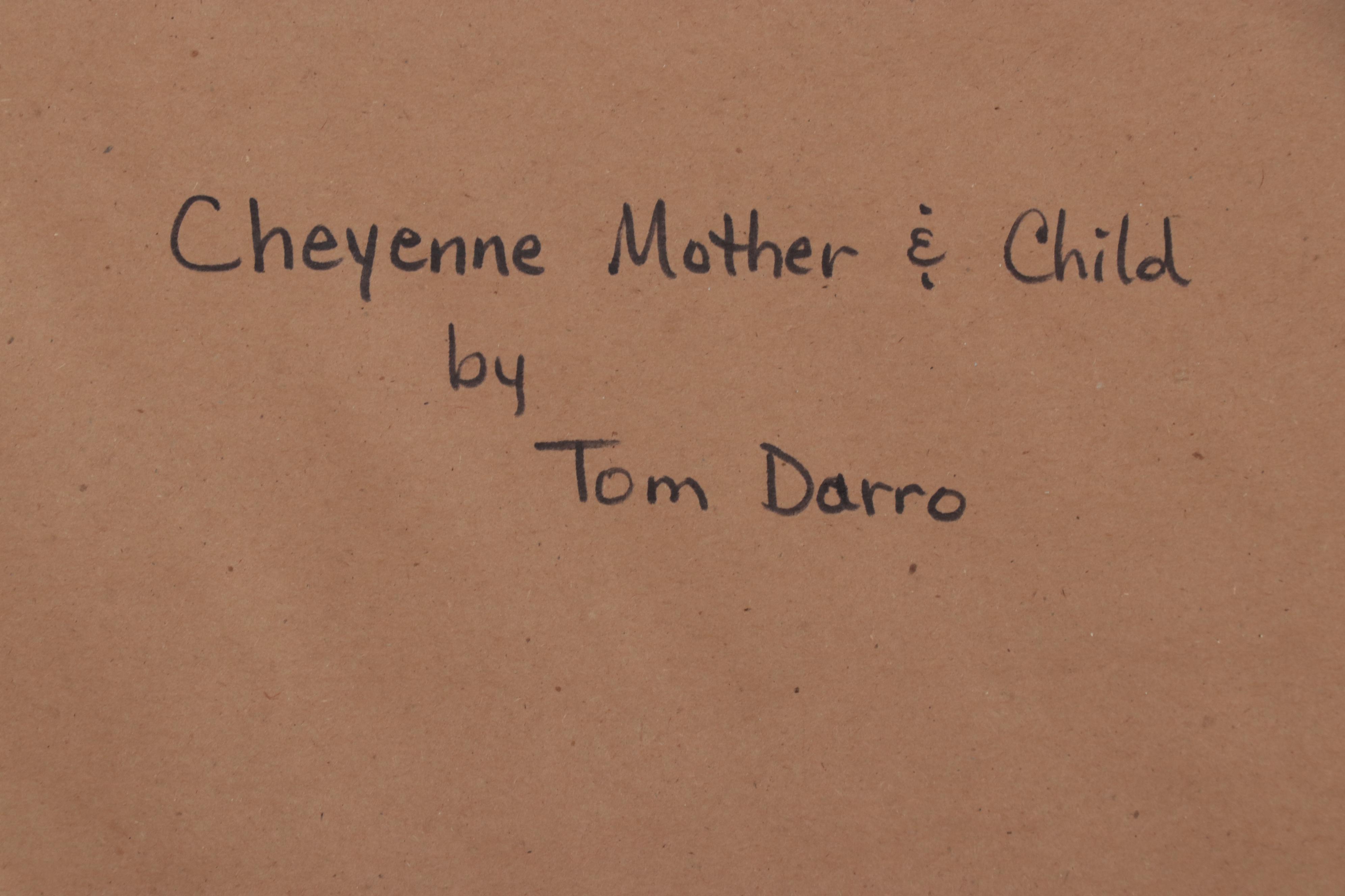 Offset Lithograph After Tom Darro "Cheyenne Mother"