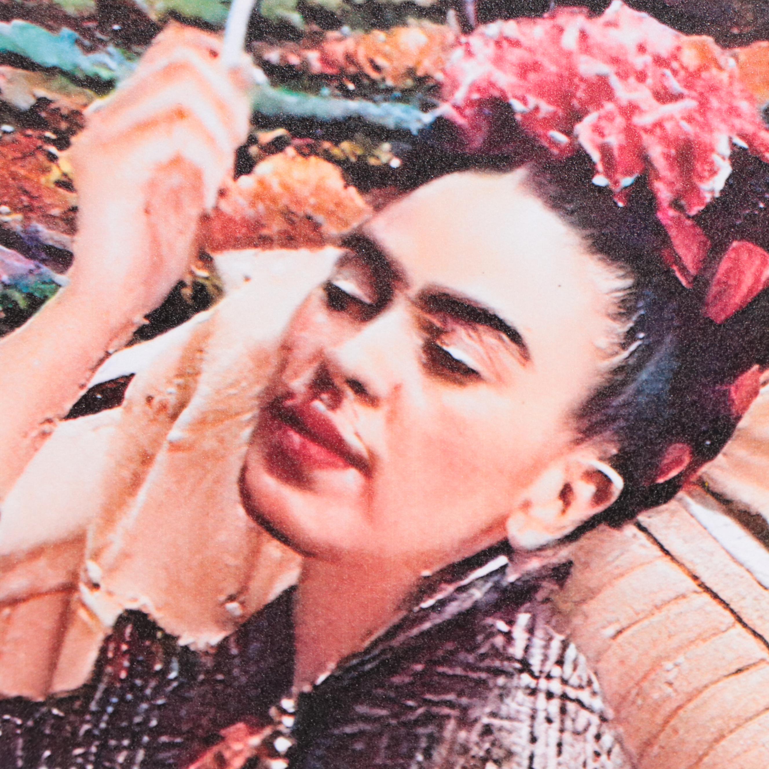 Giclée Poster of Frida Kahlo, Dali, and Van Gogh in a Car