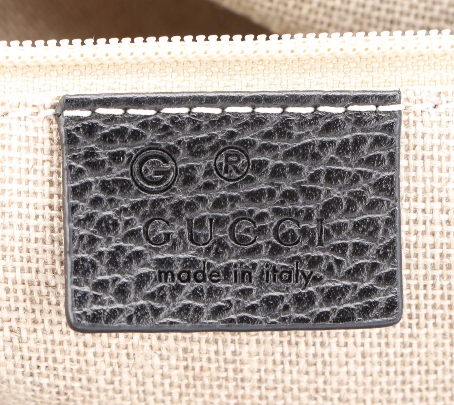 Gucci Two-Way Bag in Grained Leather