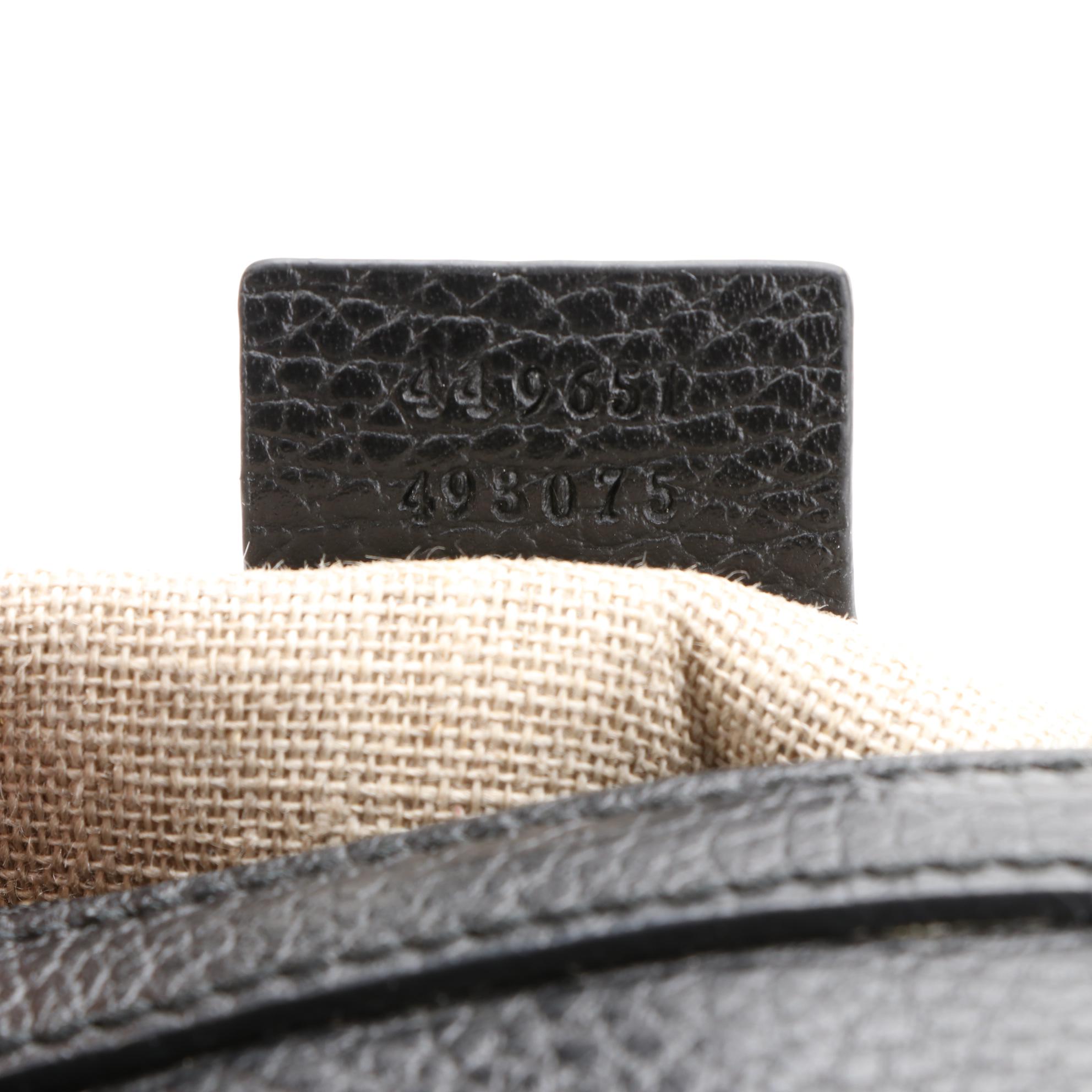 Gucci Two-Way Bag in Grained Leather