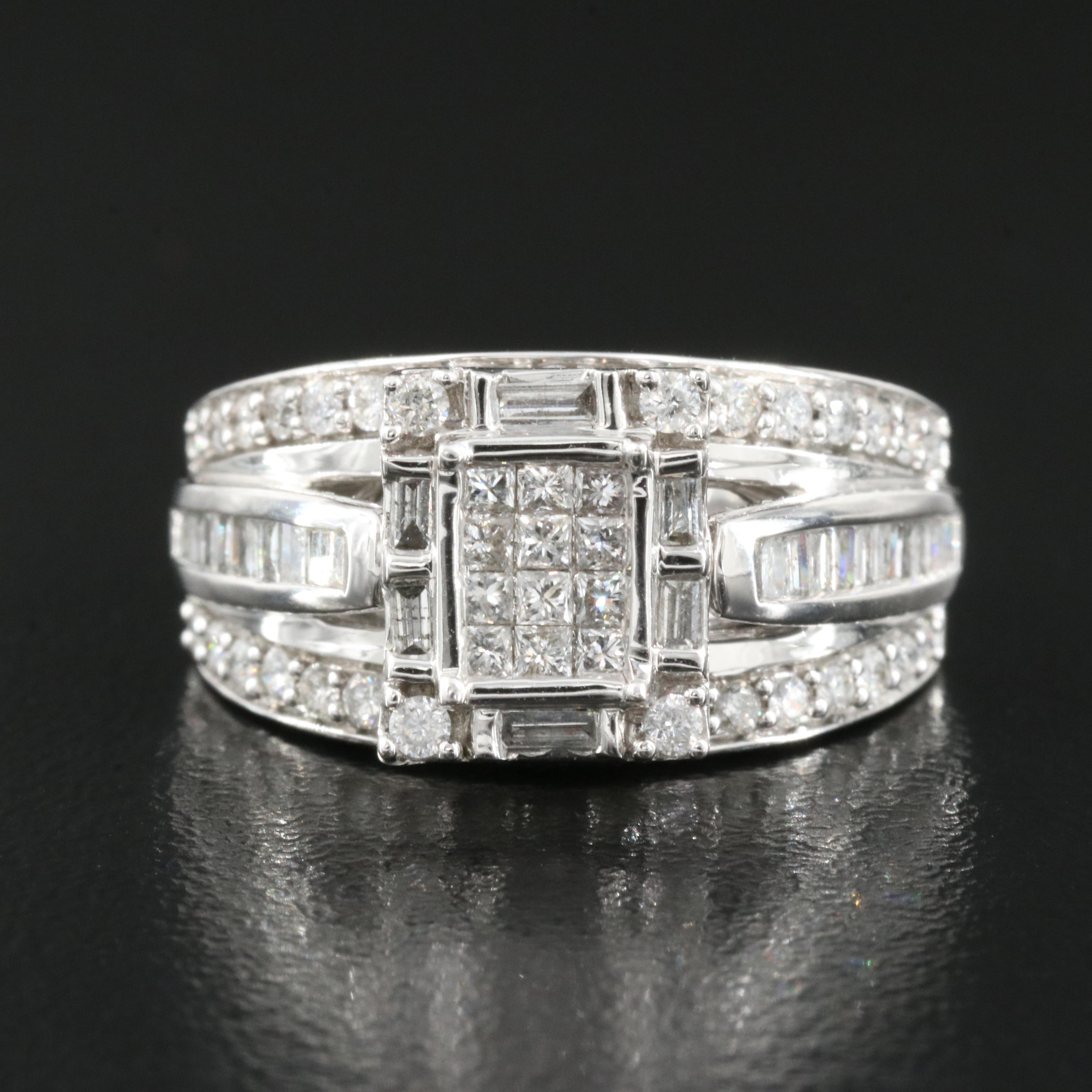 10K 1.00 CTW Diamond Ring