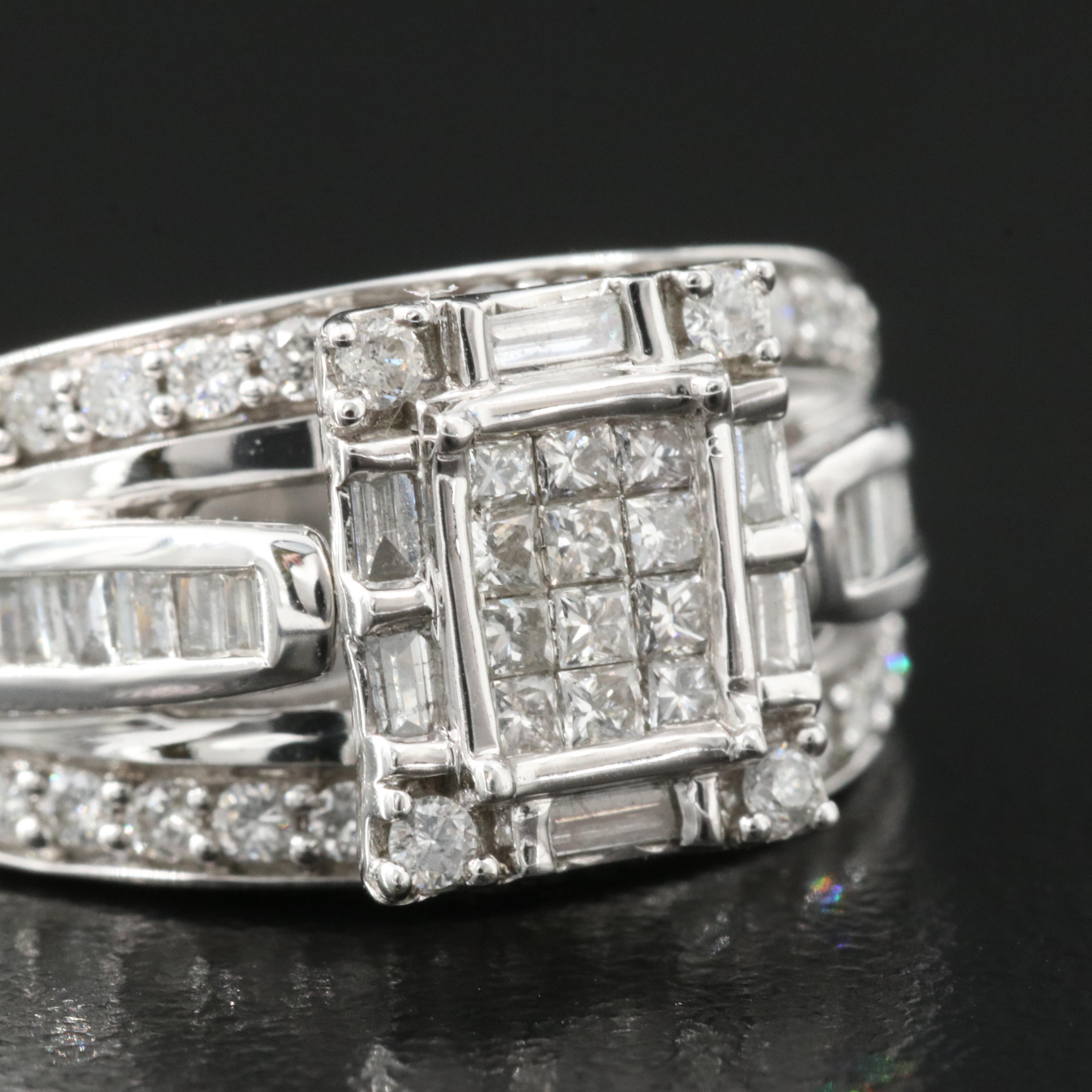 10K 1.00 CTW Diamond Ring