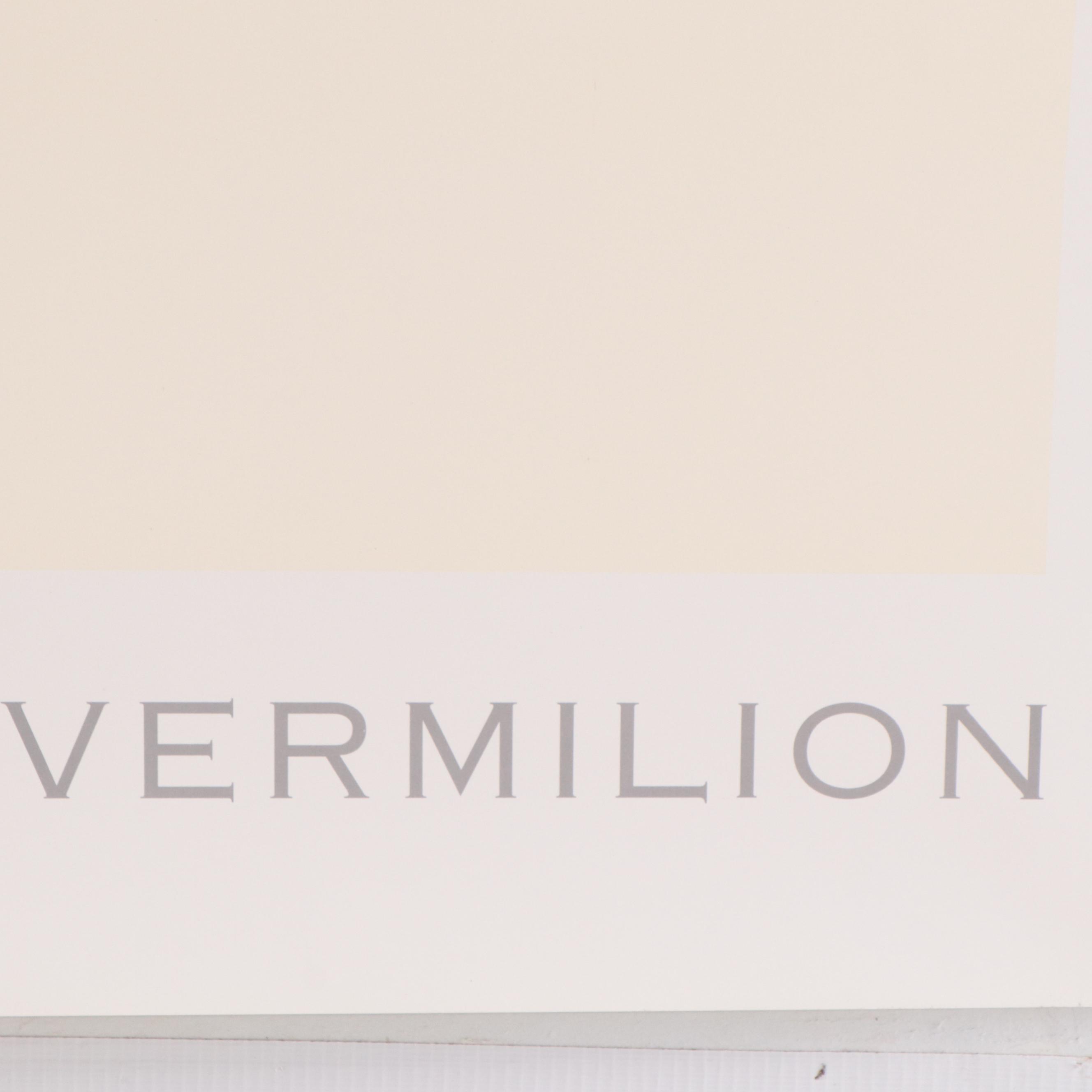 Letterpress Halftone Poster After After Erté "Directoire"