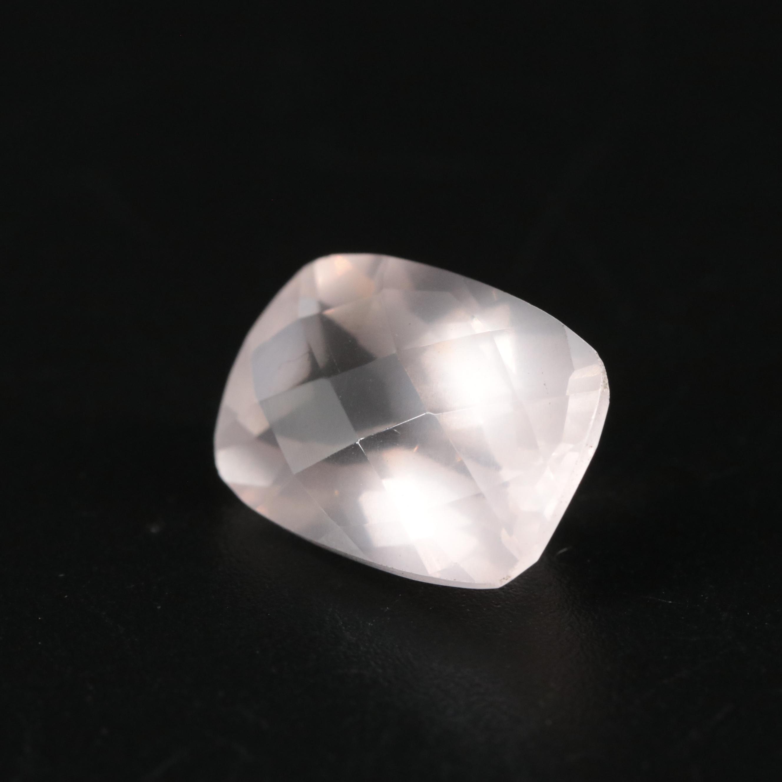 Loose 13.30 CTW Rose Quartz