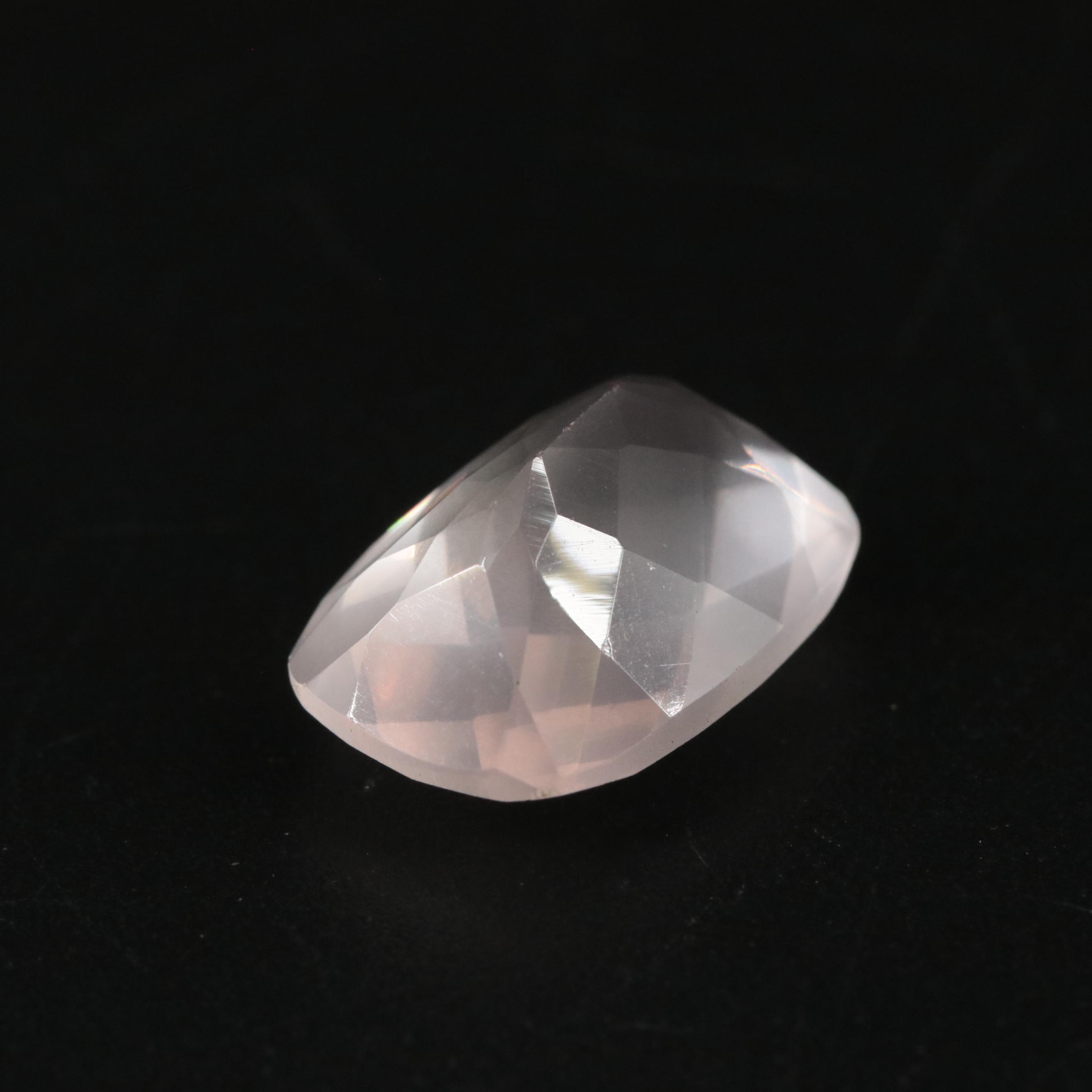 Loose 13.30 CTW Rose Quartz