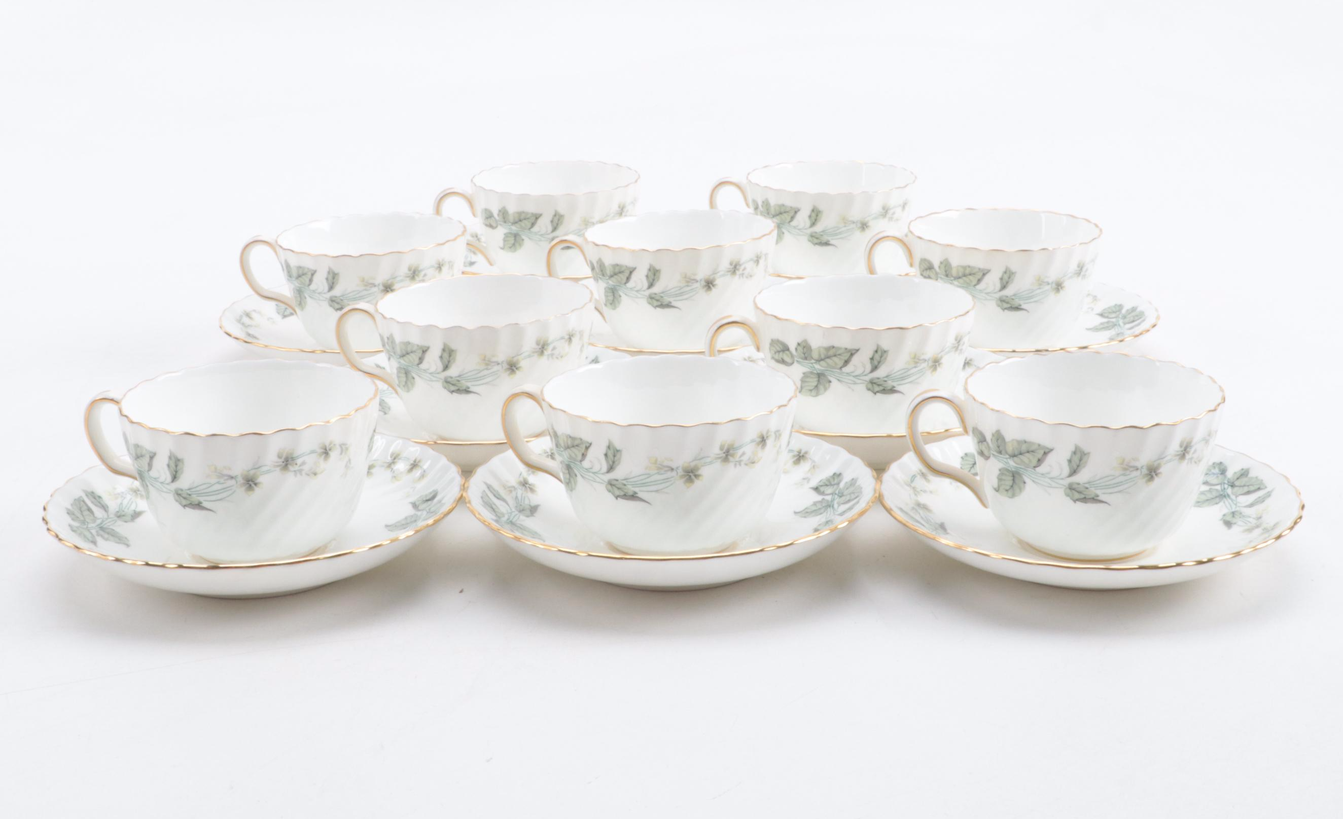 Minton English Bone China "Greenwich" Dinnerware, 1962–1979