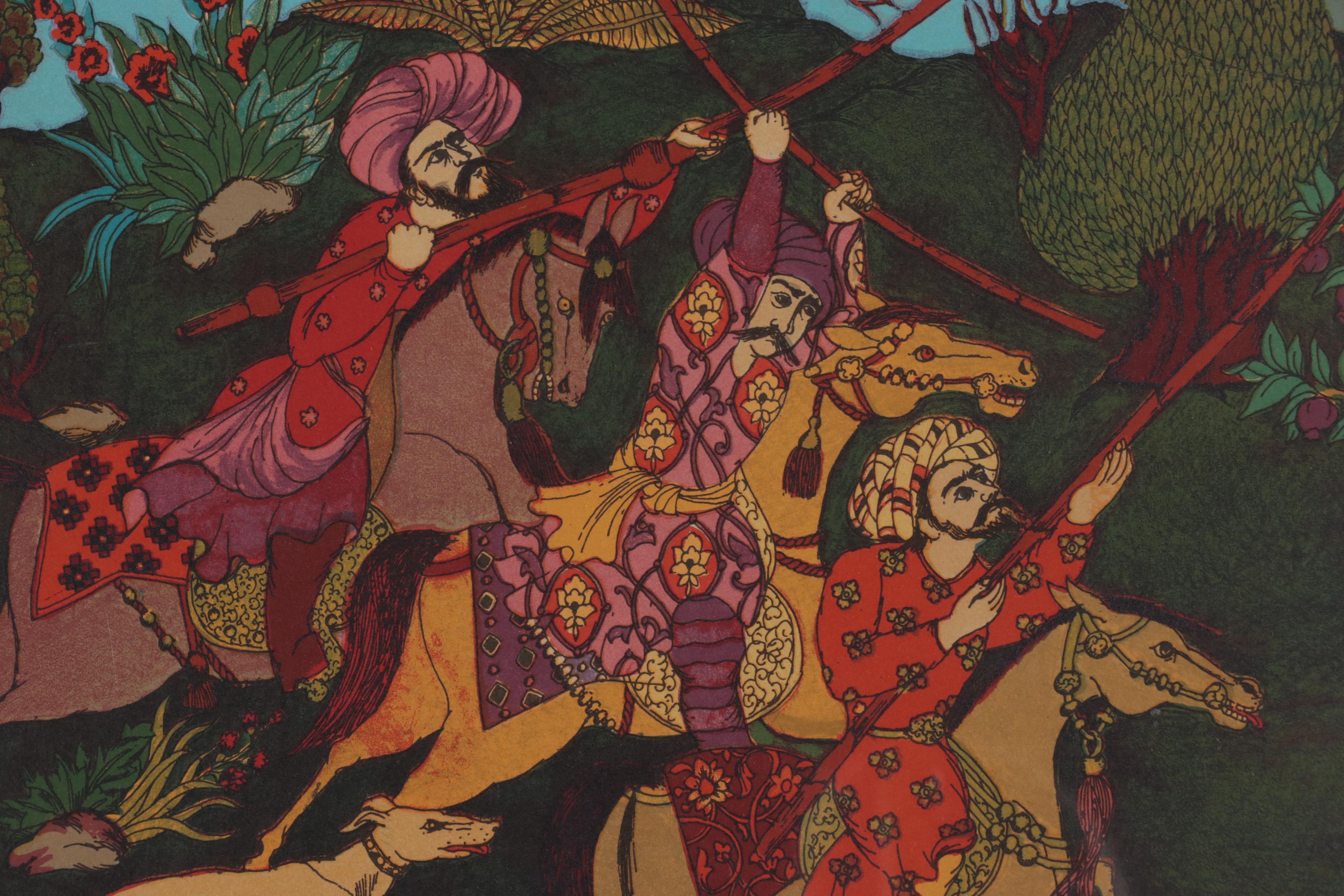 Diana Bennett Indian Inspired Lithographs