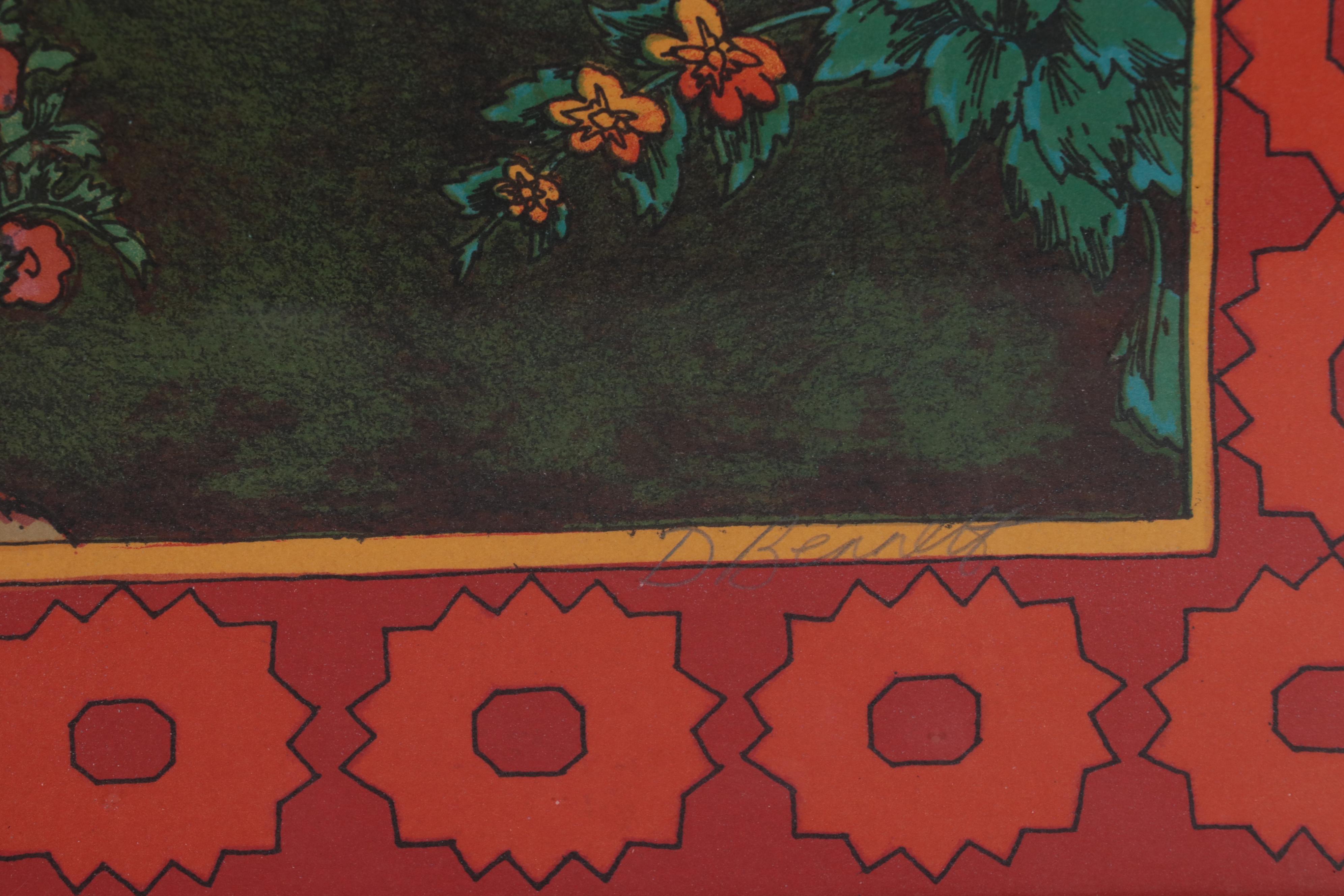 Diana Bennett Indian Inspired Lithographs