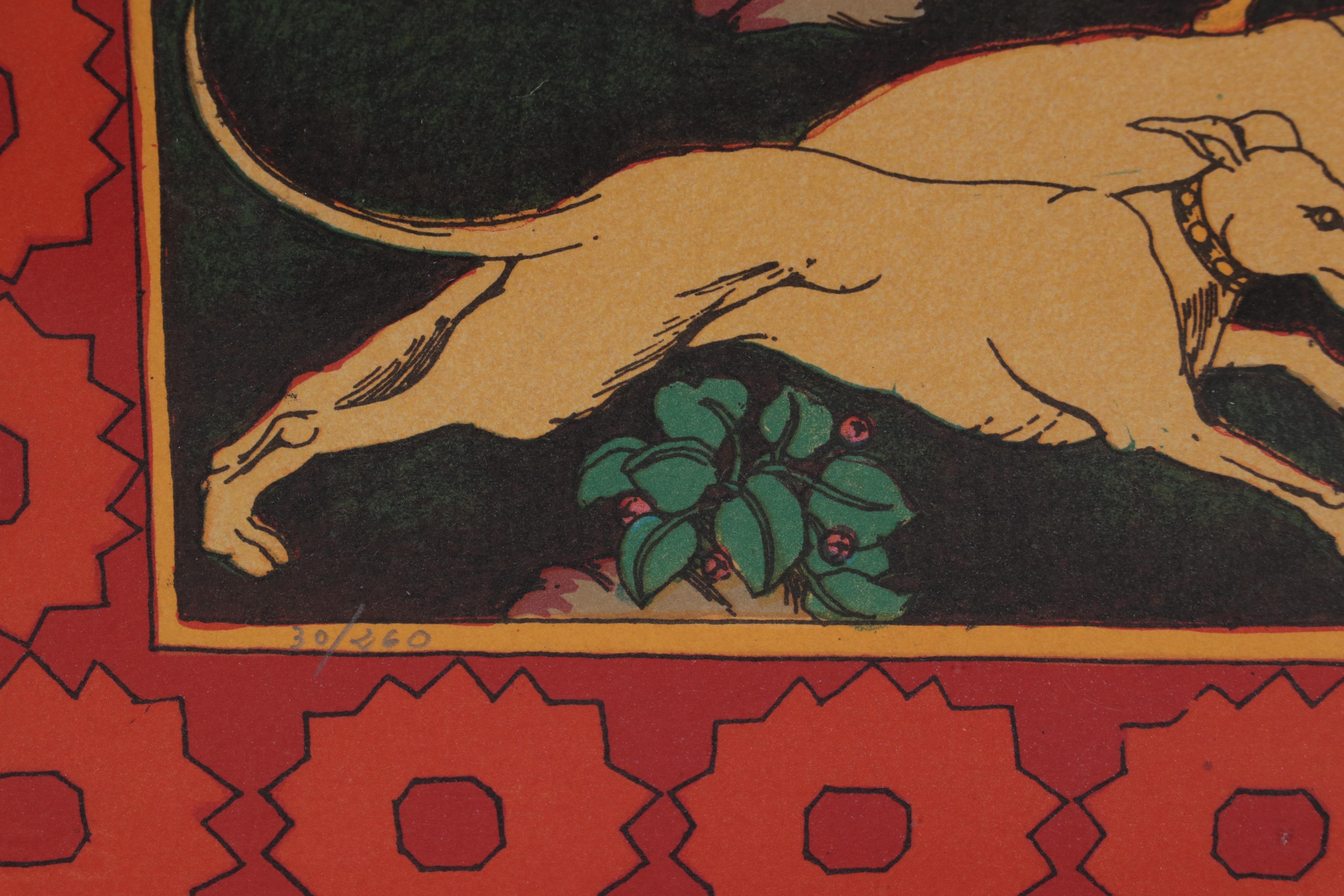 Diana Bennett Indian Inspired Lithographs