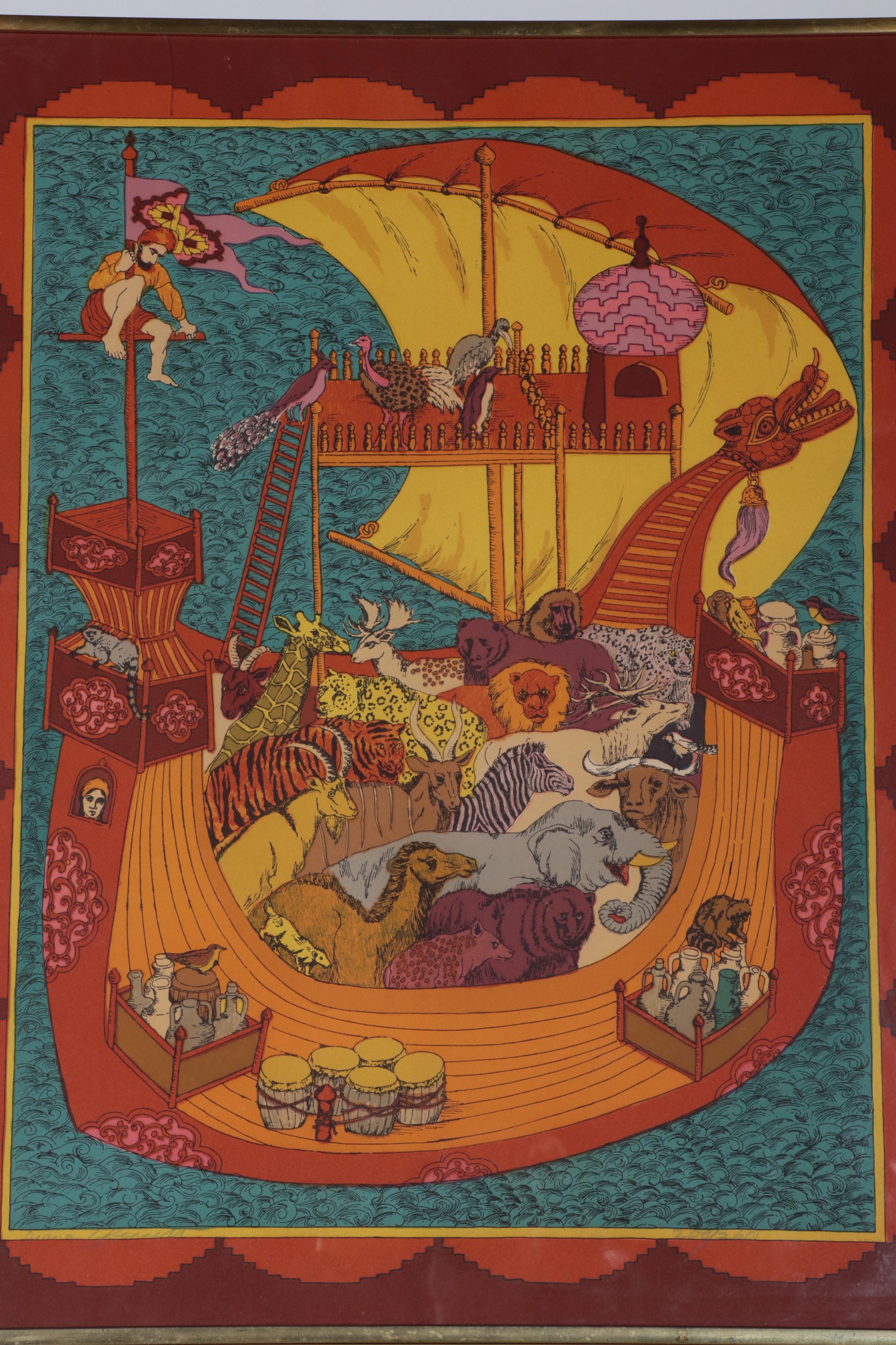 Diana Bennett Indian Inspired Lithographs