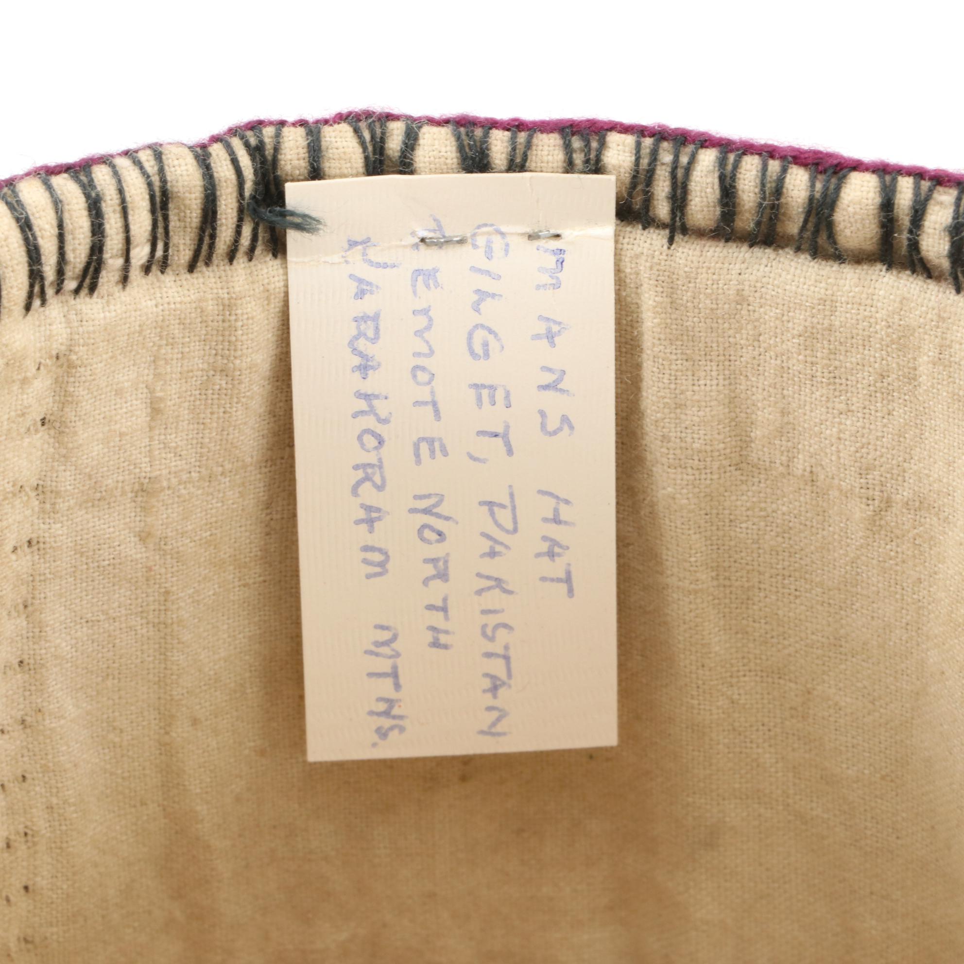 Handmade Traditional Hunza Pakistani Embellished Hat