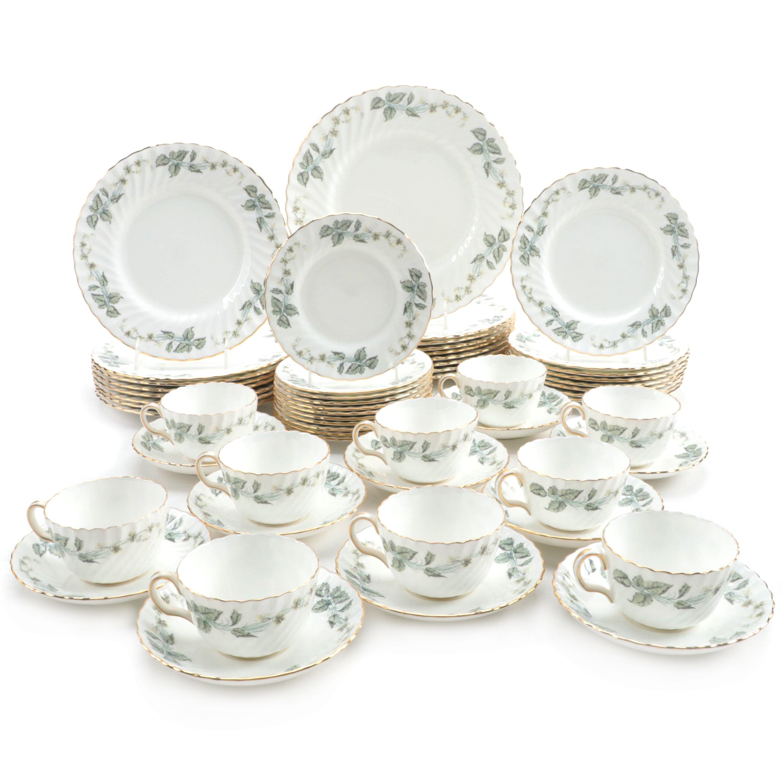Minton English Bone China "Greenwich" Dinnerware, 1962–1979
