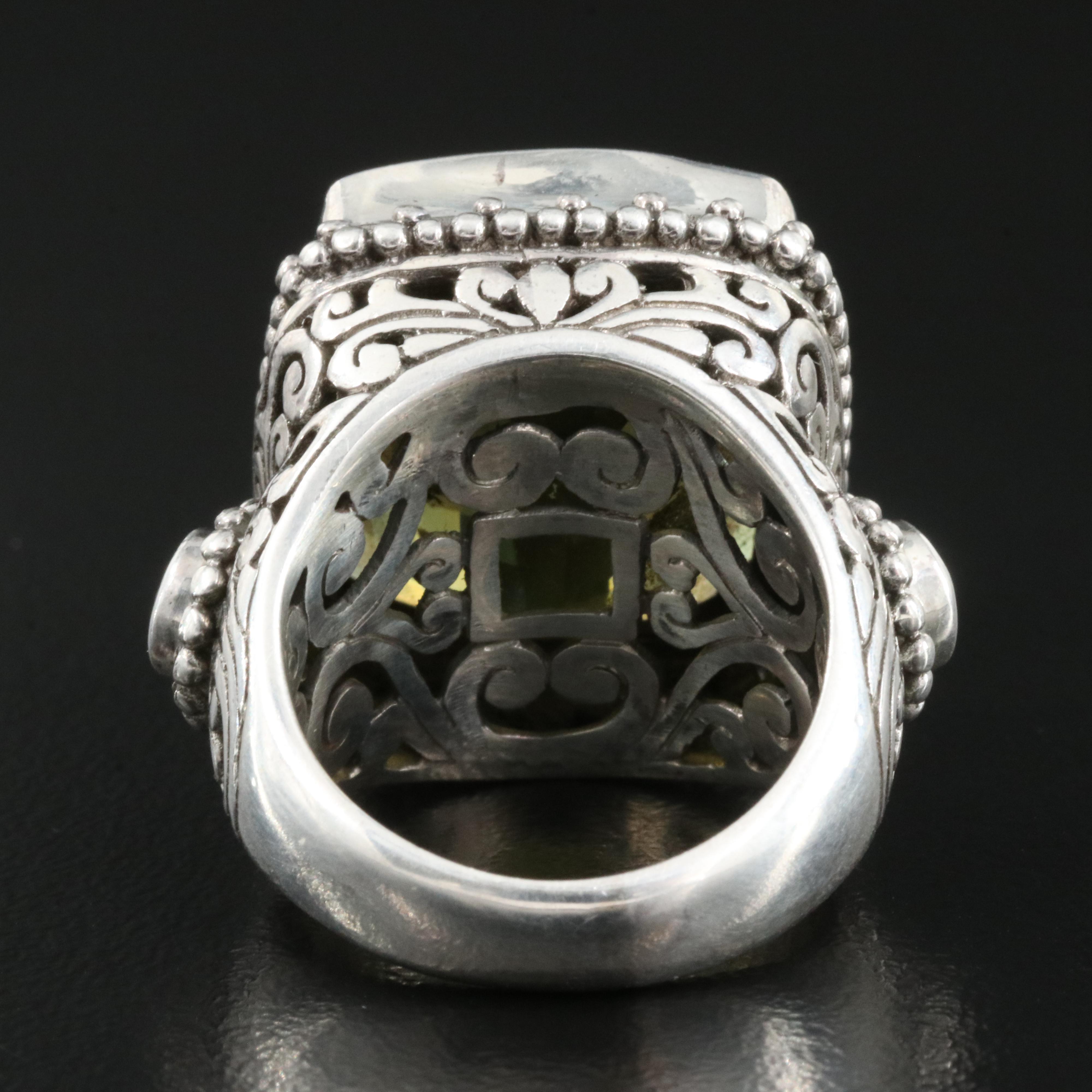 Citrine Ring in Sterling