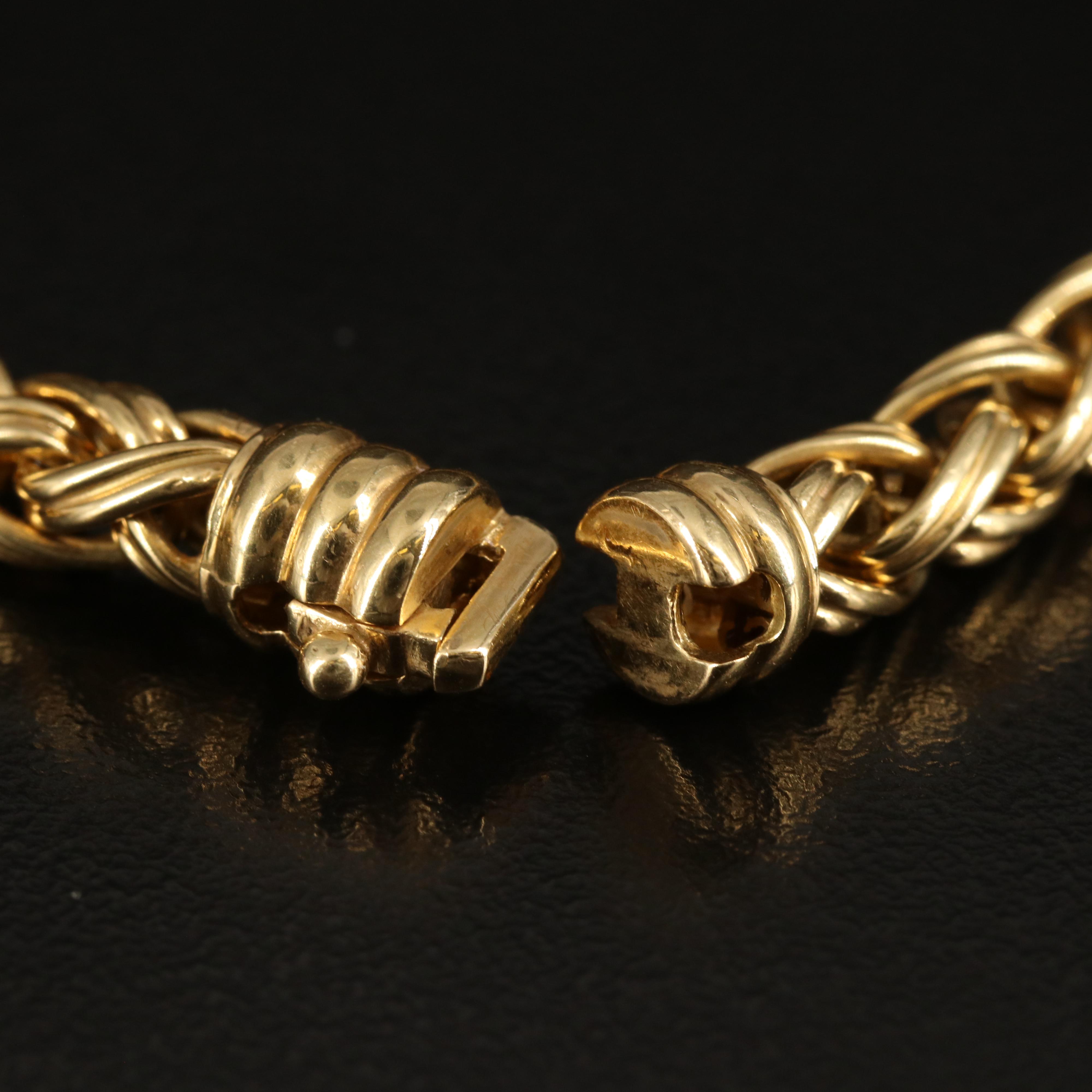 Chimento 18K Wheat Chain Necklace