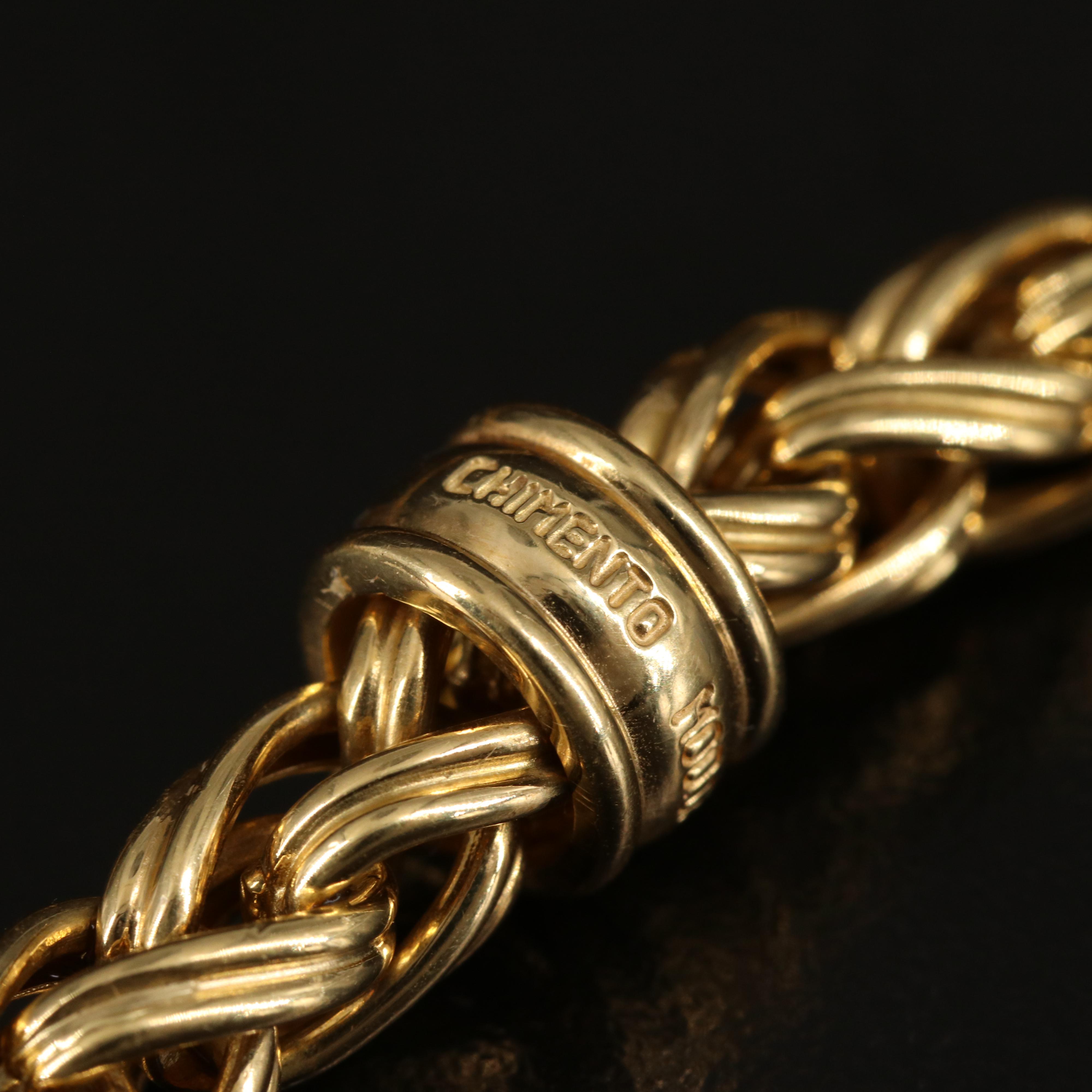 Chimento 18K Wheat Chain Necklace