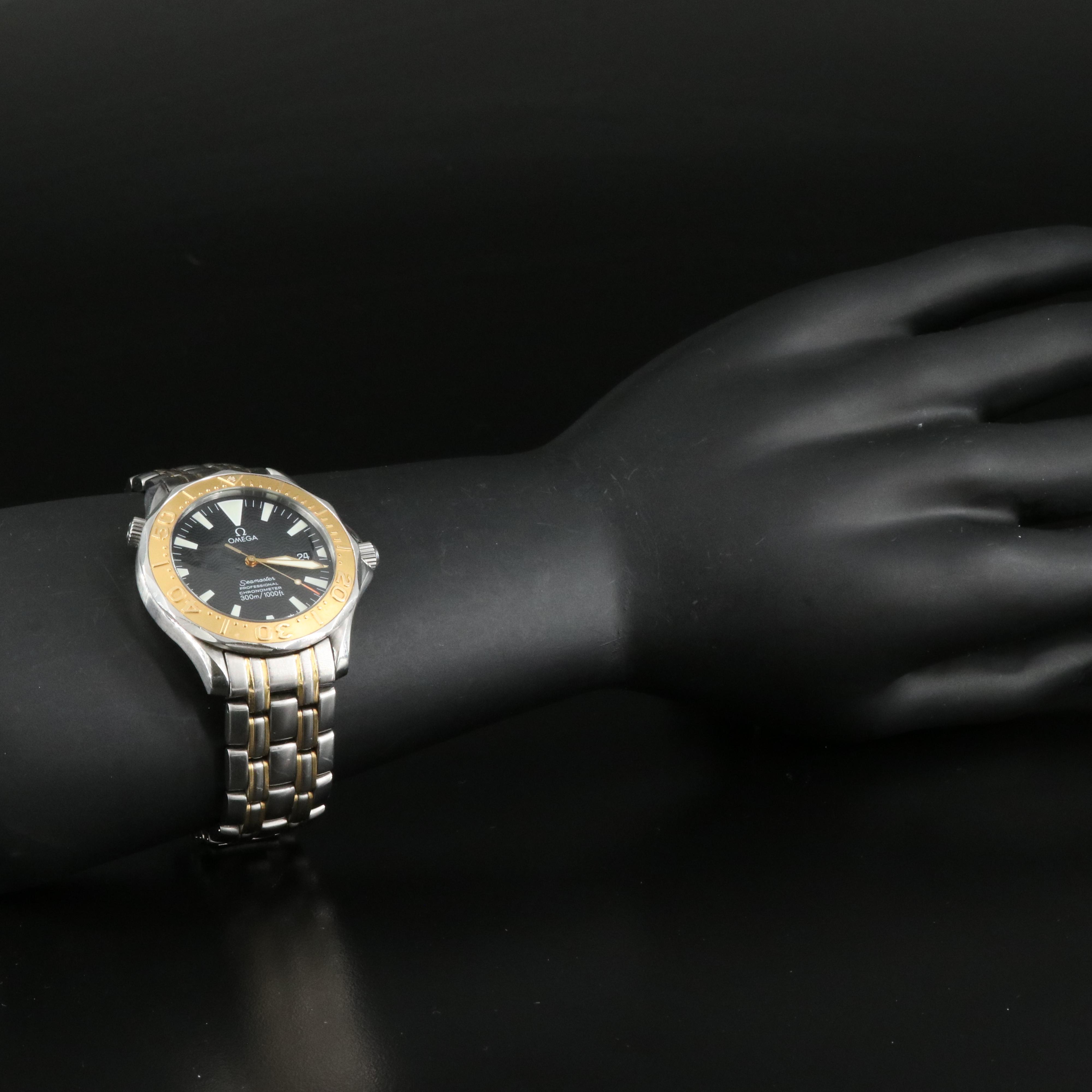 2006 Omega Seamaster Professional 18K and Stainless Steel Watch