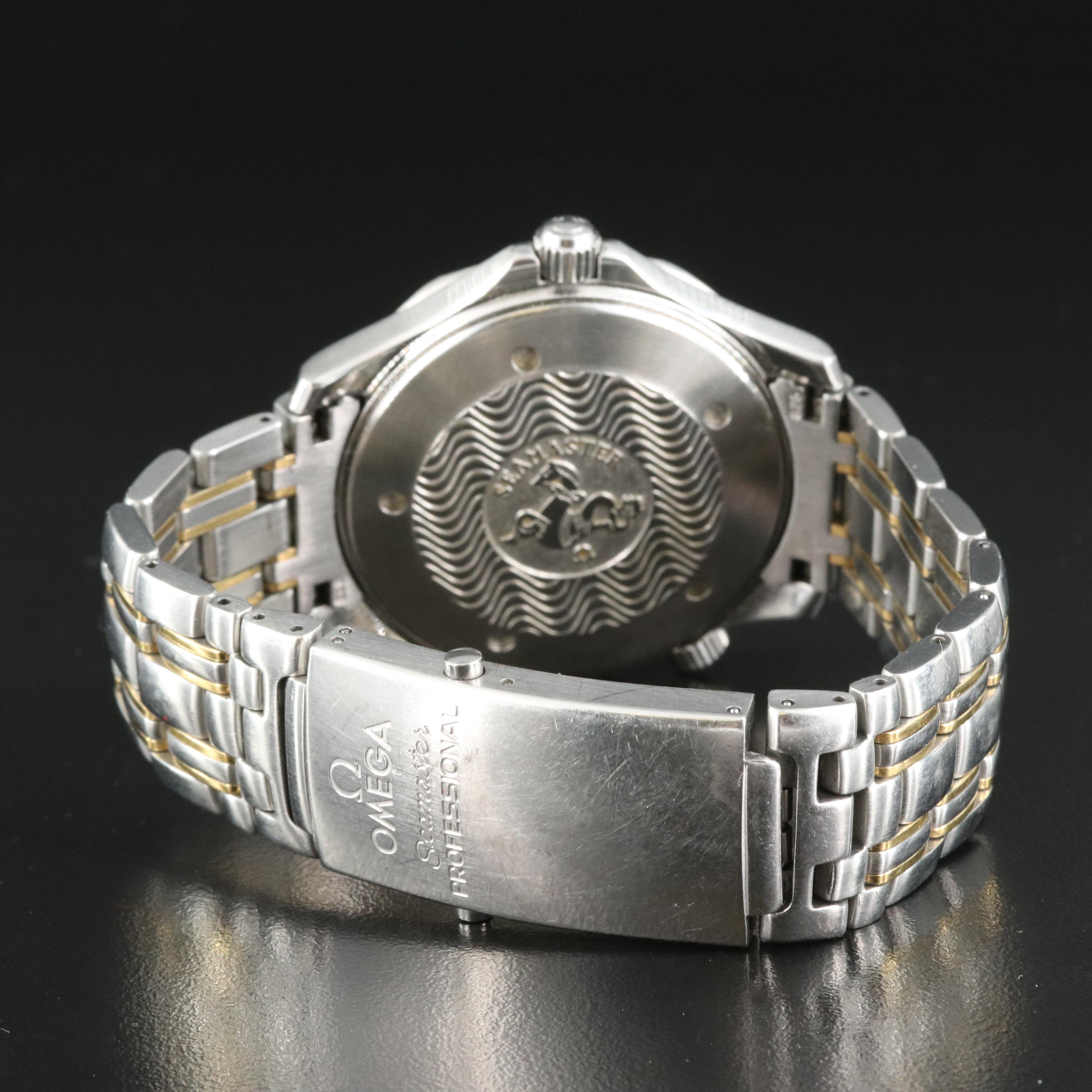 2006 Omega Seamaster Professional 18K and Stainless Steel Watch
