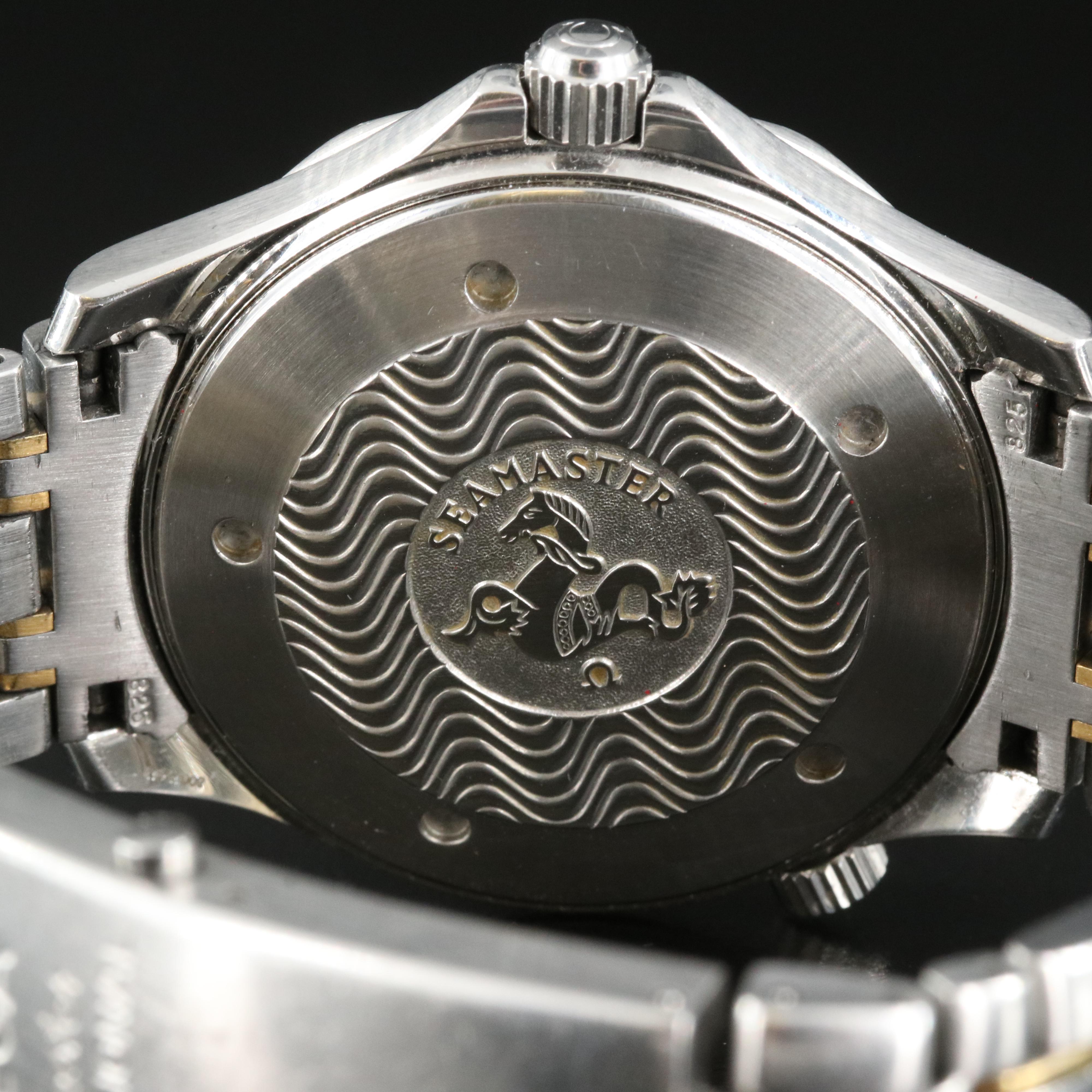 2006 Omega Seamaster Professional 18K and Stainless Steel Watch