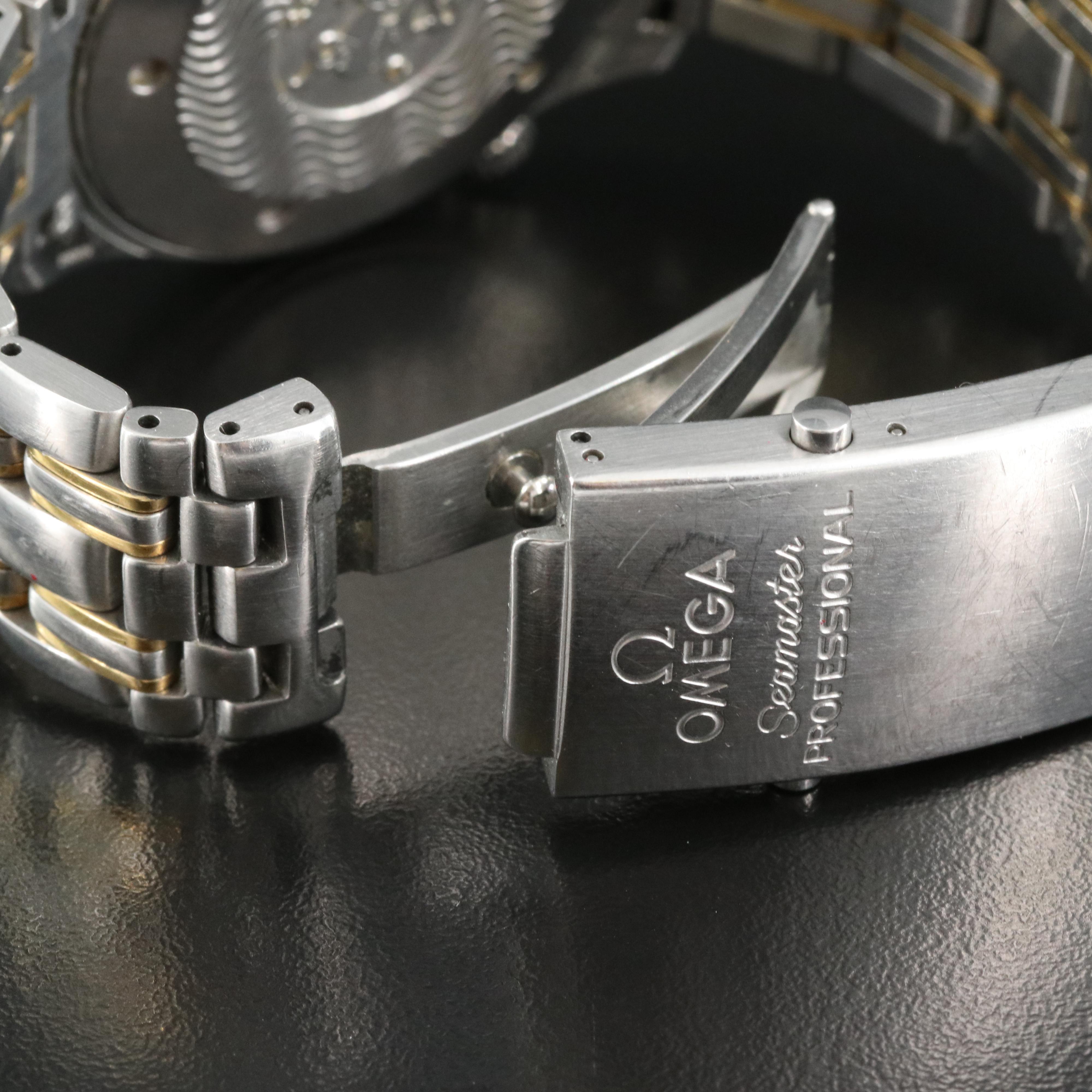 2006 Omega Seamaster Professional 18K and Stainless Steel Watch