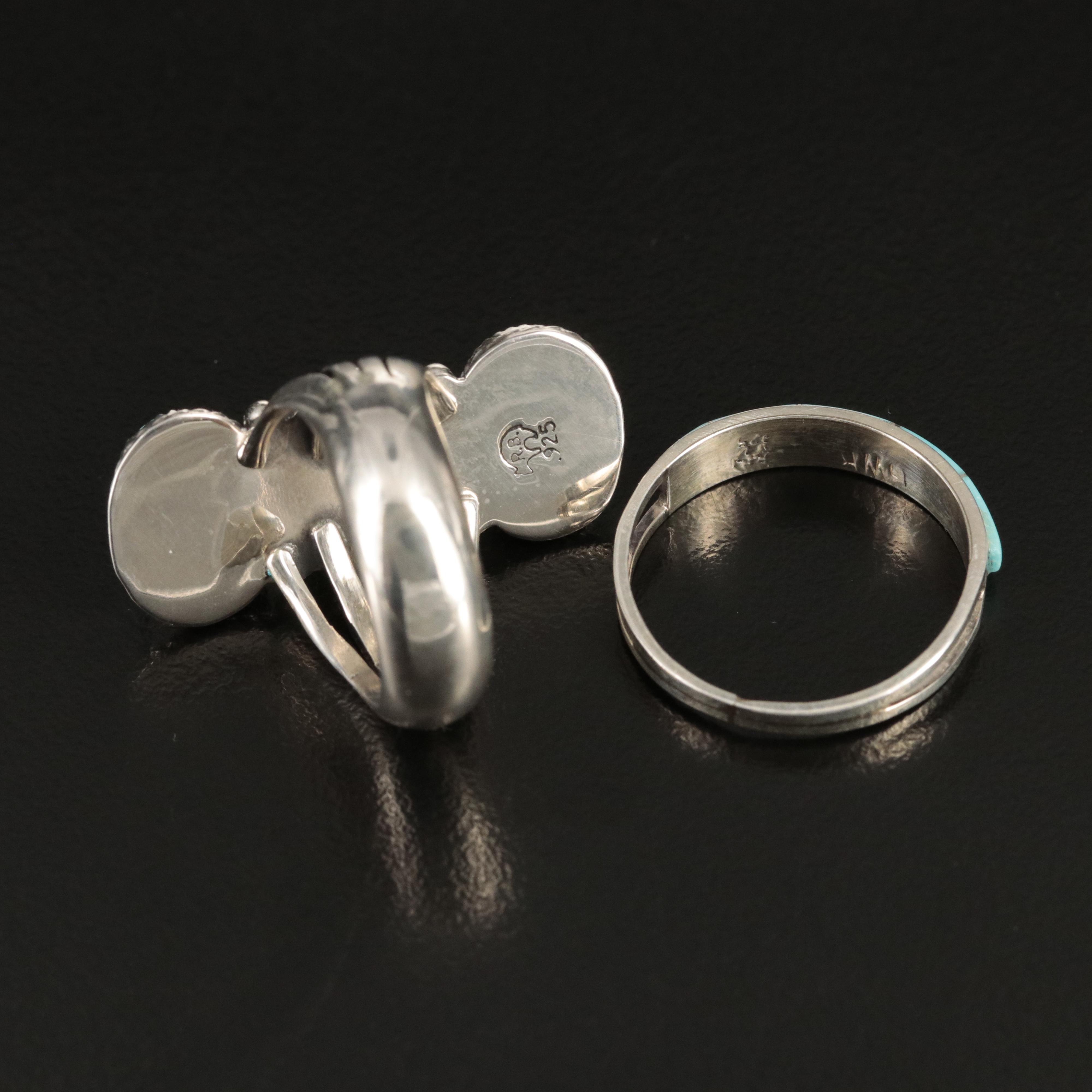 Southwestern and Running Bear Shop Jewelry Including Liquid Silver Necklace