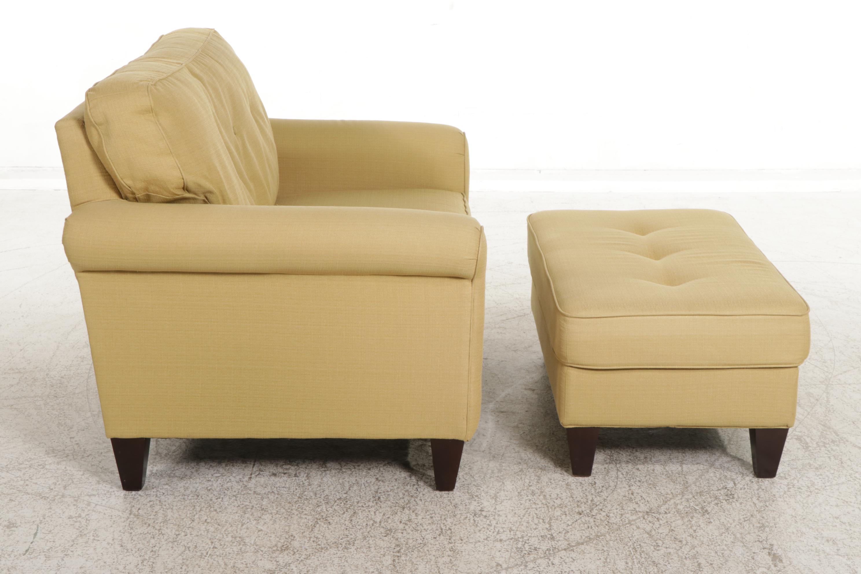 La-Z-Boy "Laurel" Oversized Chair with Ottoman