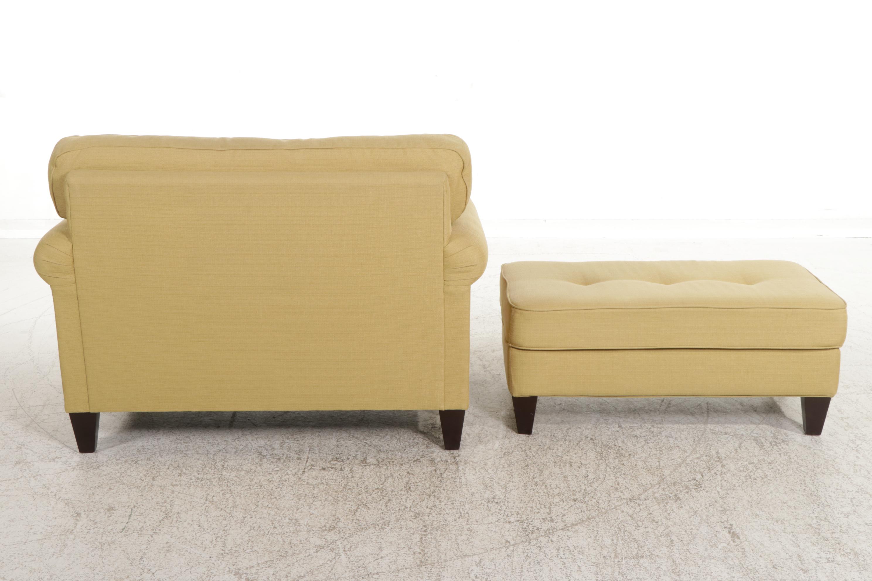 La-Z-Boy "Laurel" Oversized Chair with Ottoman