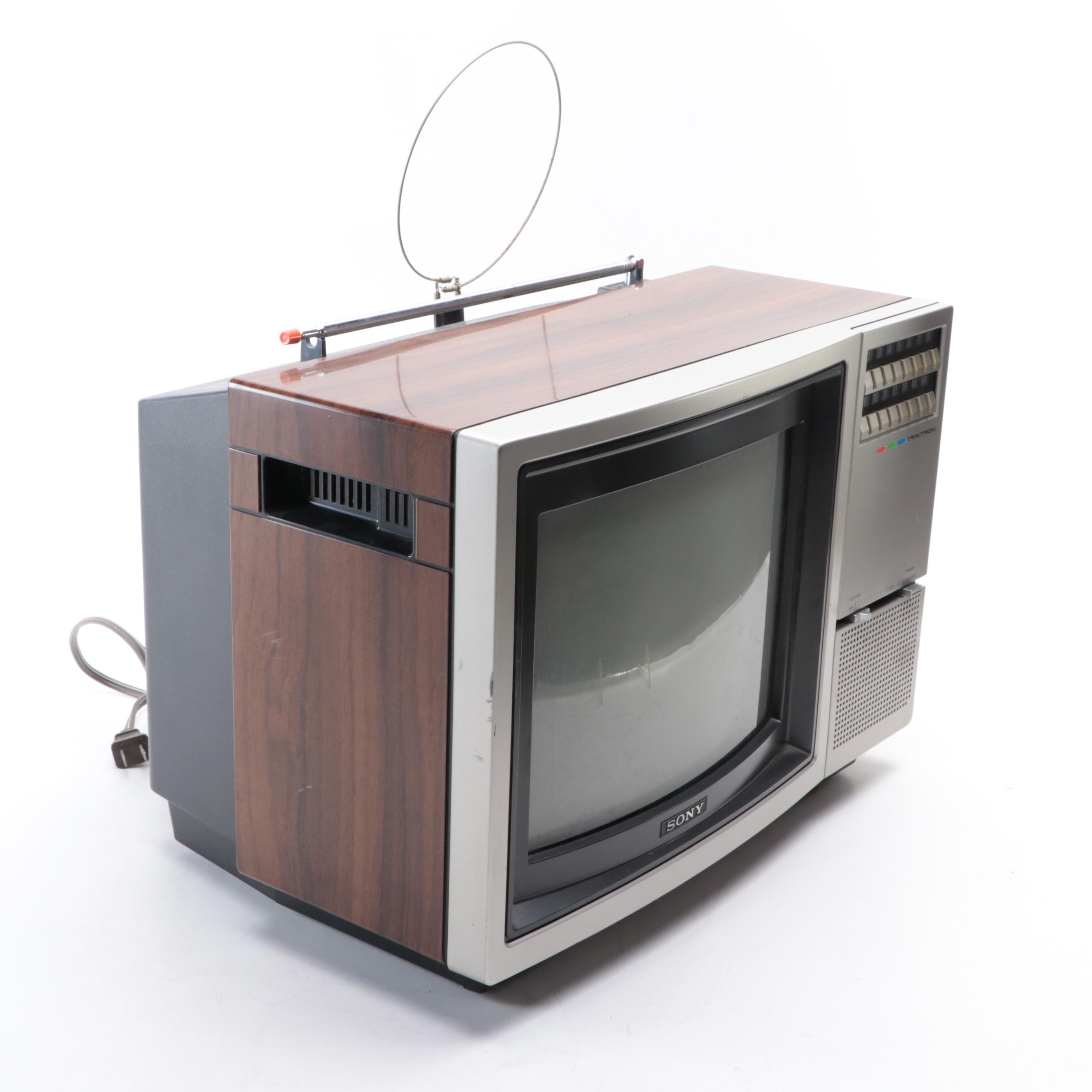Sony Trinitron KV-1207 Color Television Receiver, 1982