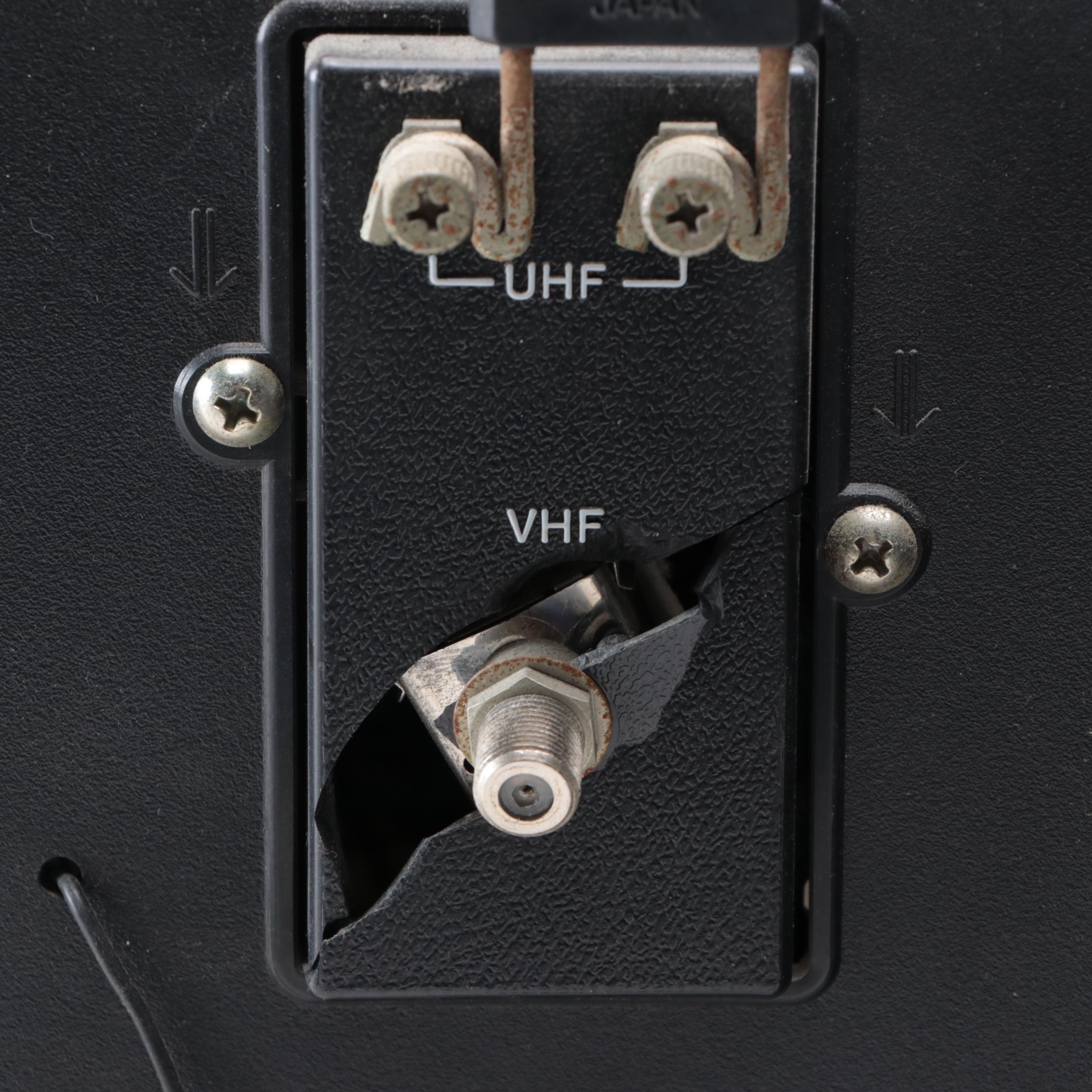 Sony Trinitron KV-1207 Color Television Receiver, 1982