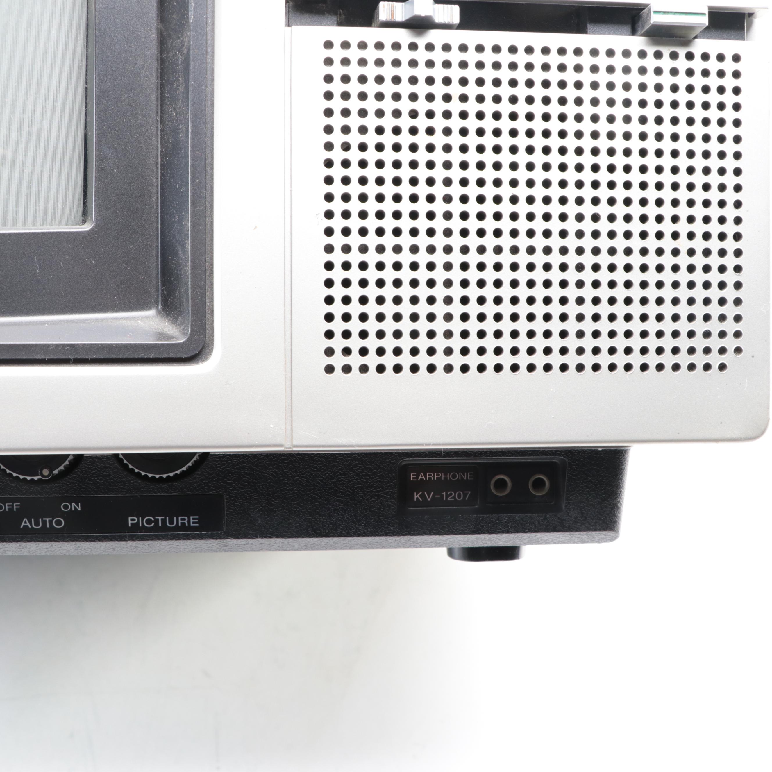 Sony Trinitron KV-1207 Color Television Receiver, 1982