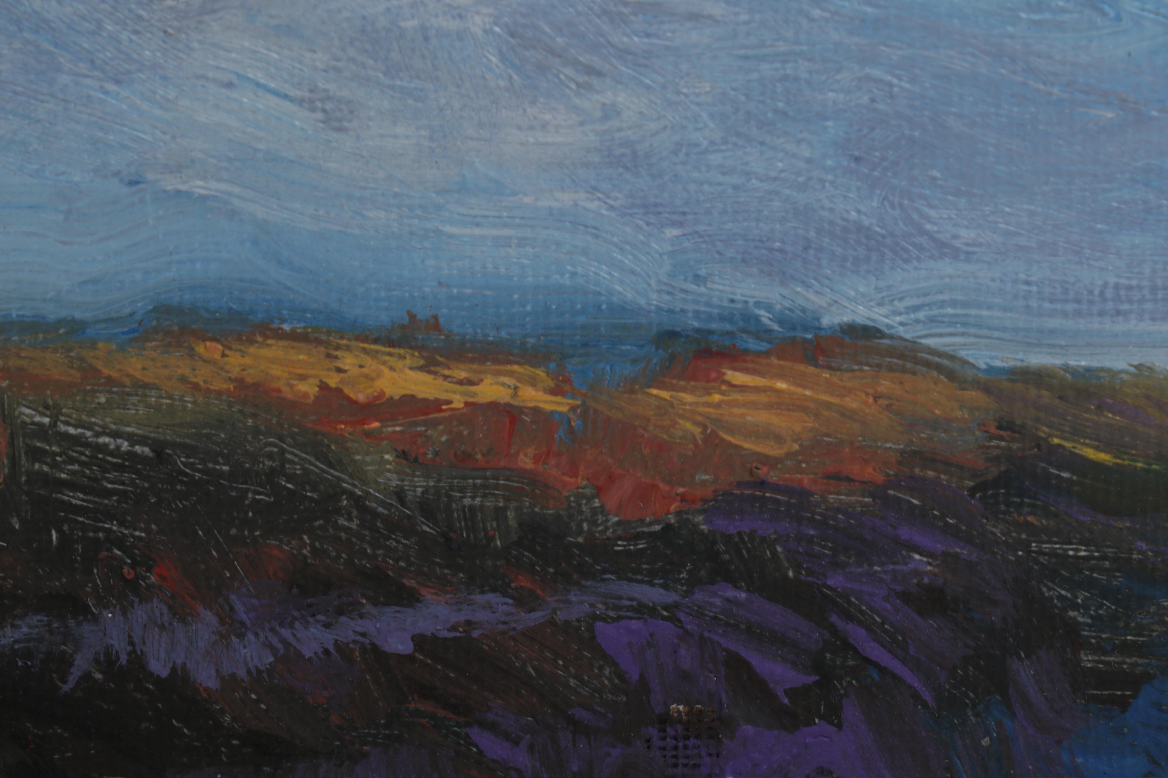 Sulmaz H. Radvand Pastoral Landscape Oil Painting, 2022