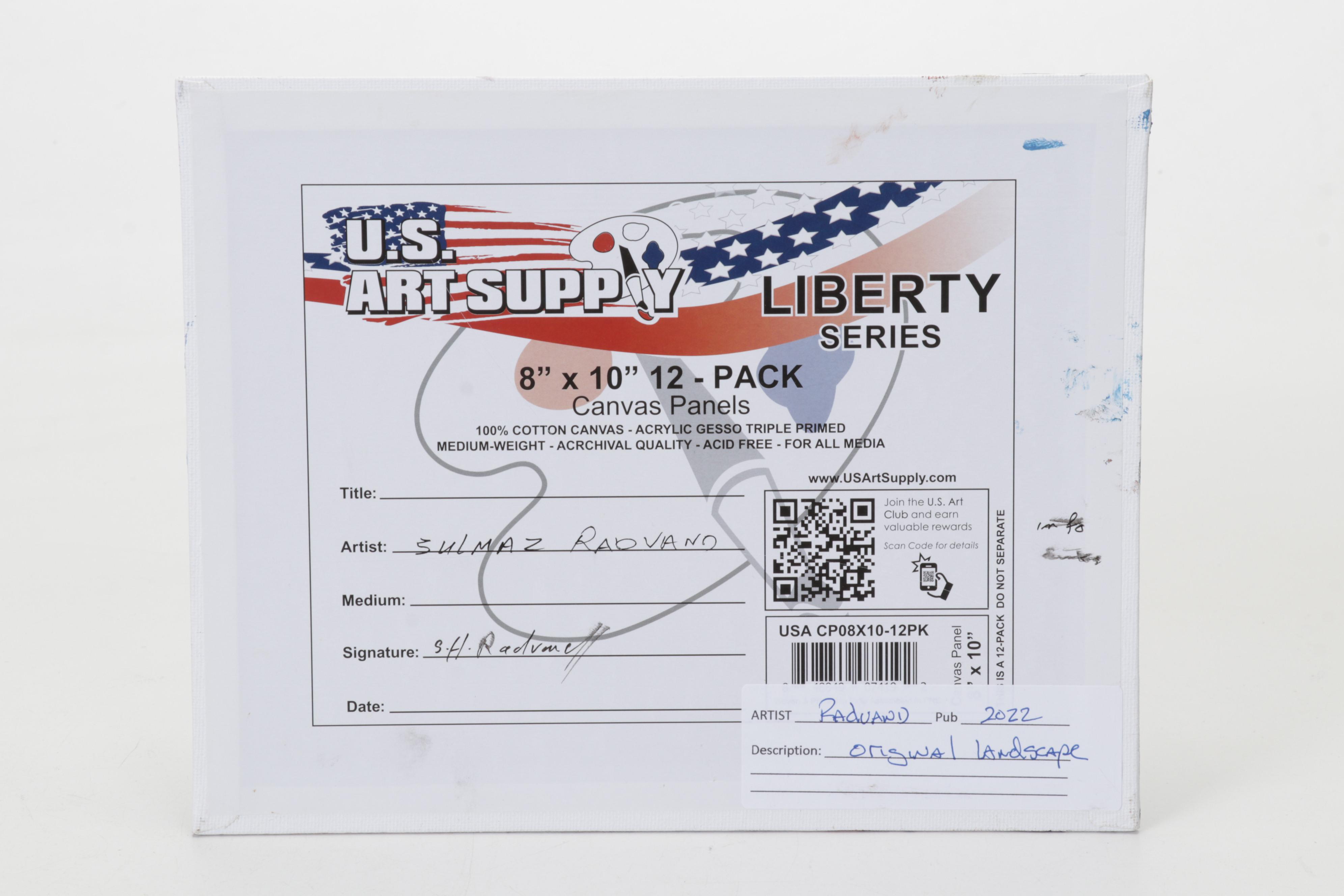 Sulmaz H. Radvand Pastoral Landscape Oil Painting, 2022