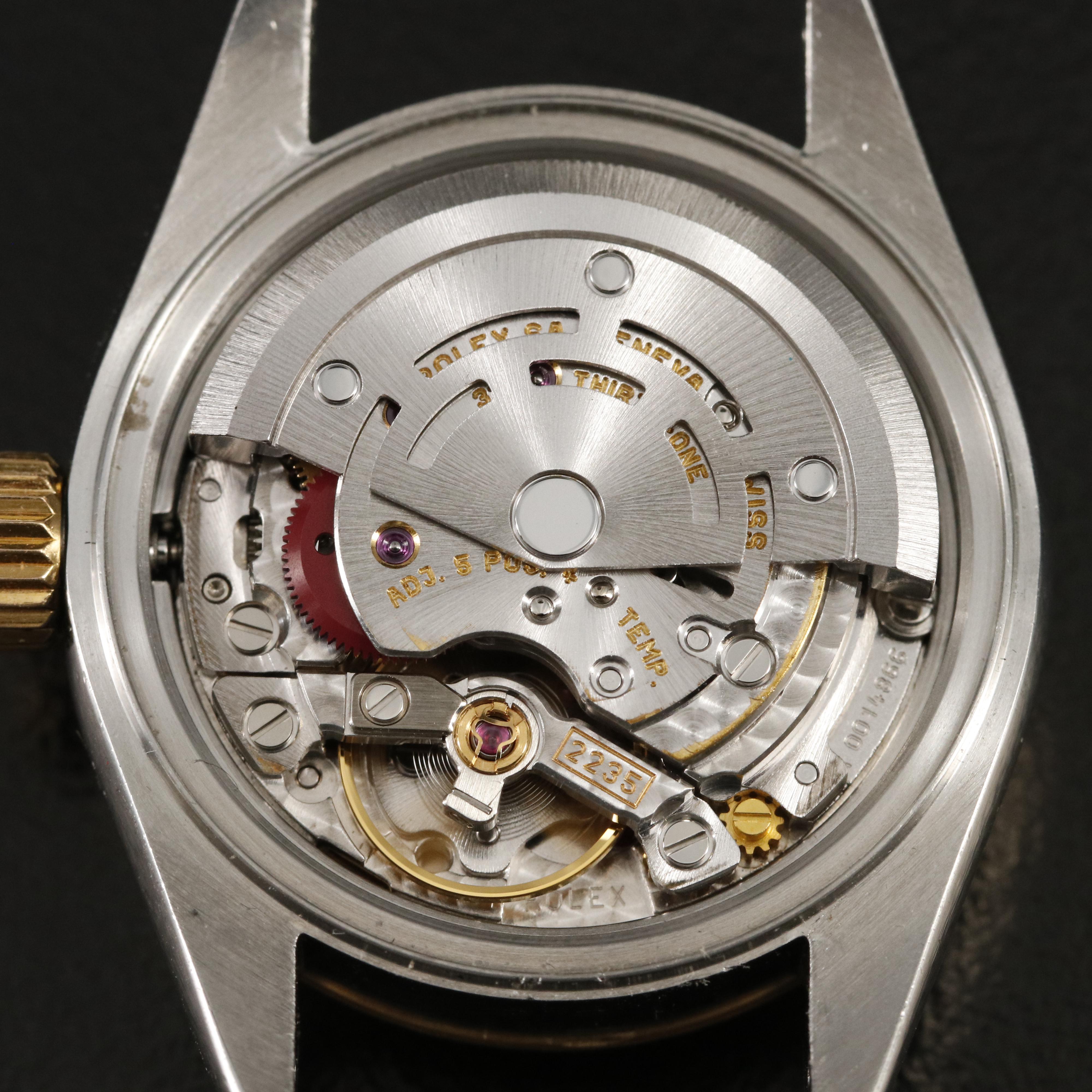 1999 Rolex Factory Diamond Dial Datejust Watch