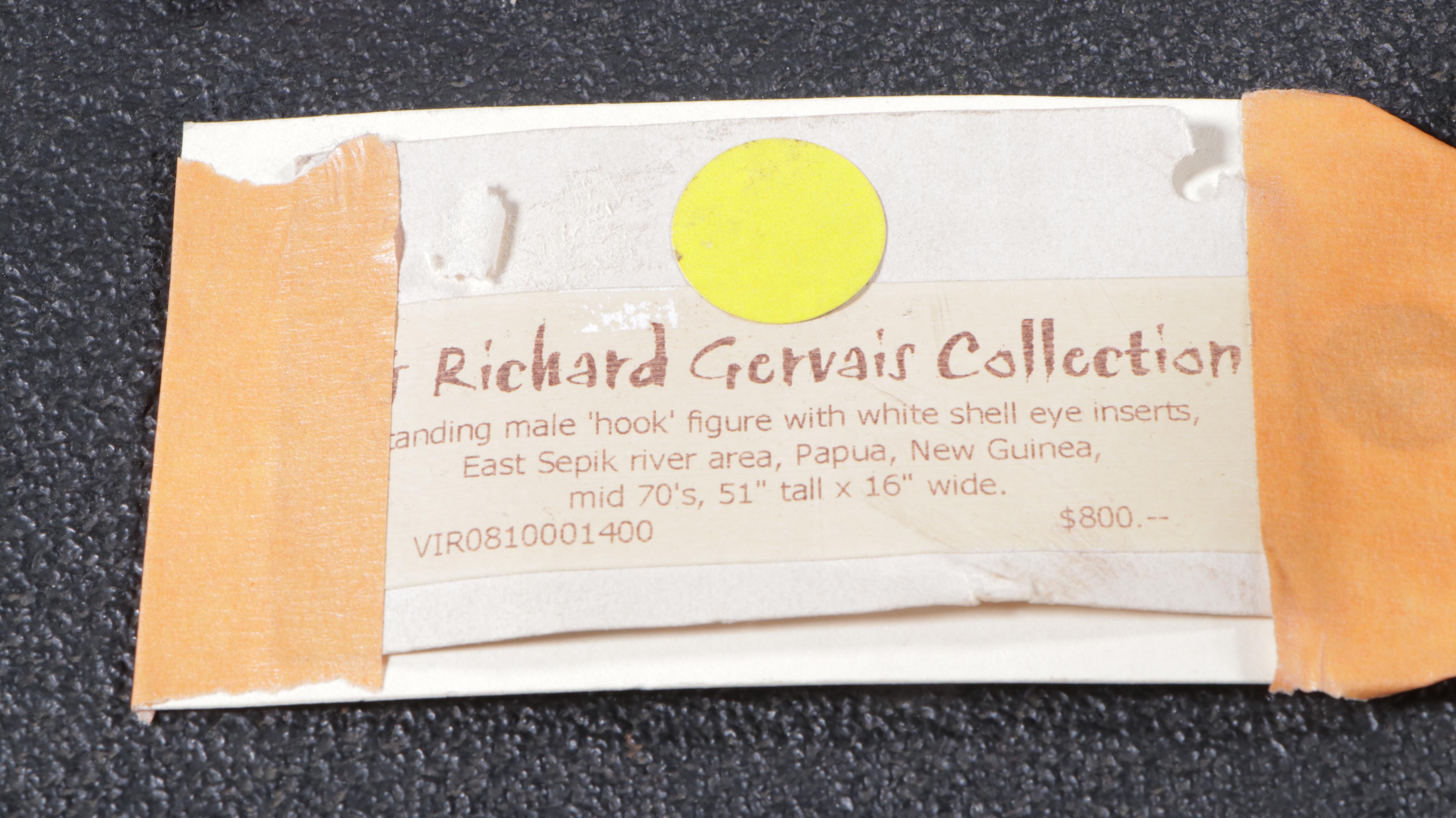 Sepik River Carved Wood Hook Figure, Papua New Guinea