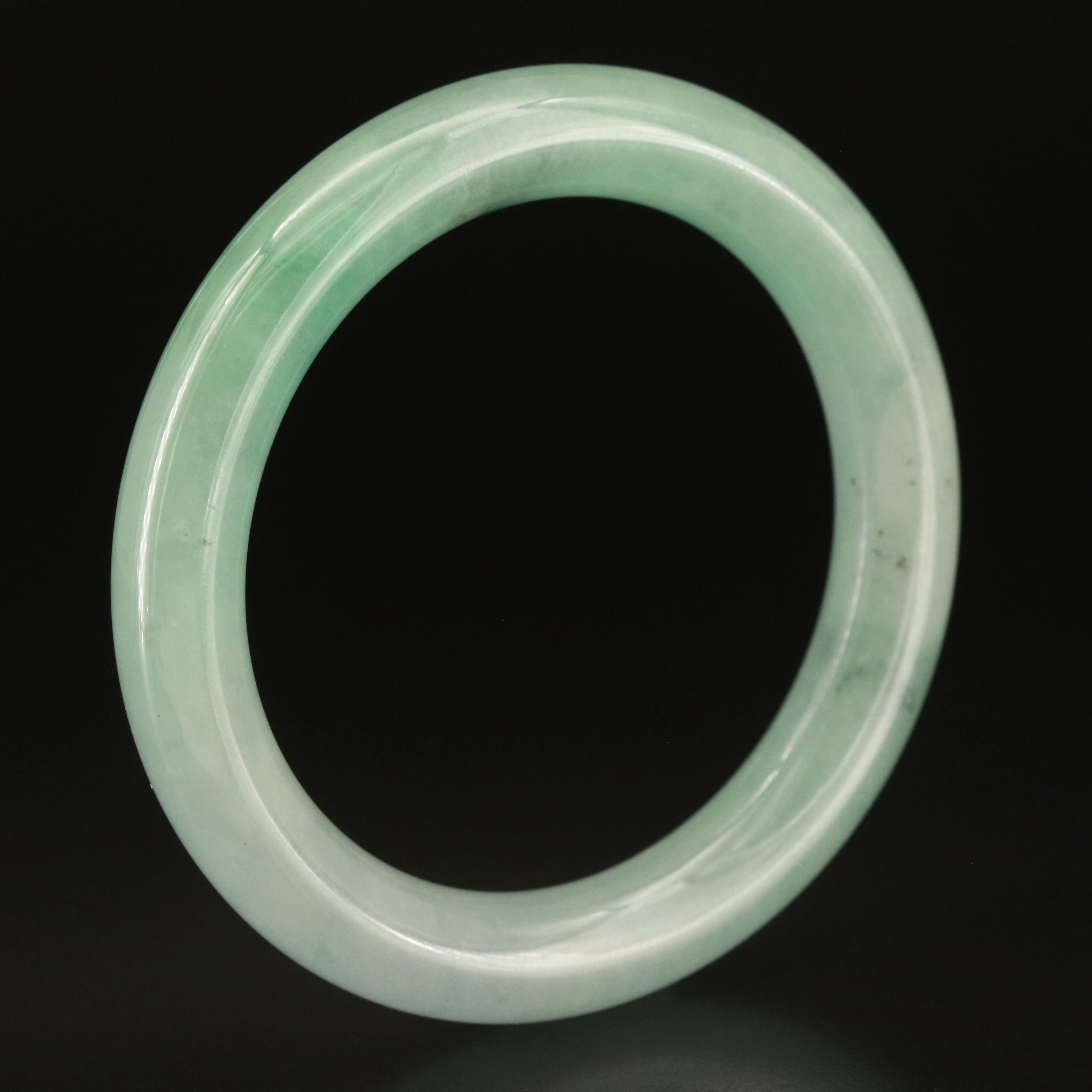 Jadeite Hololith Bangle