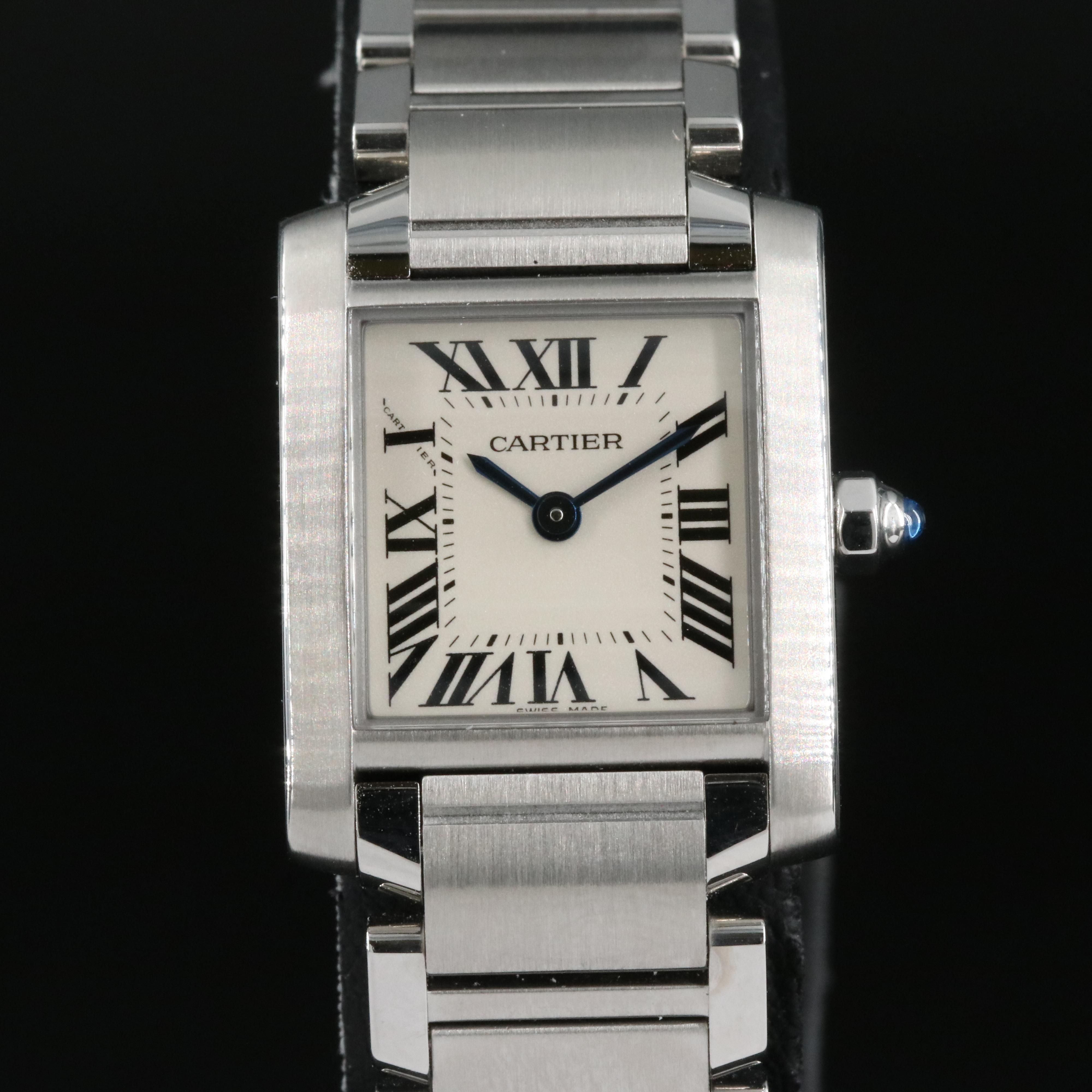 Cartier Tank Francaise Stainless Steel Watch