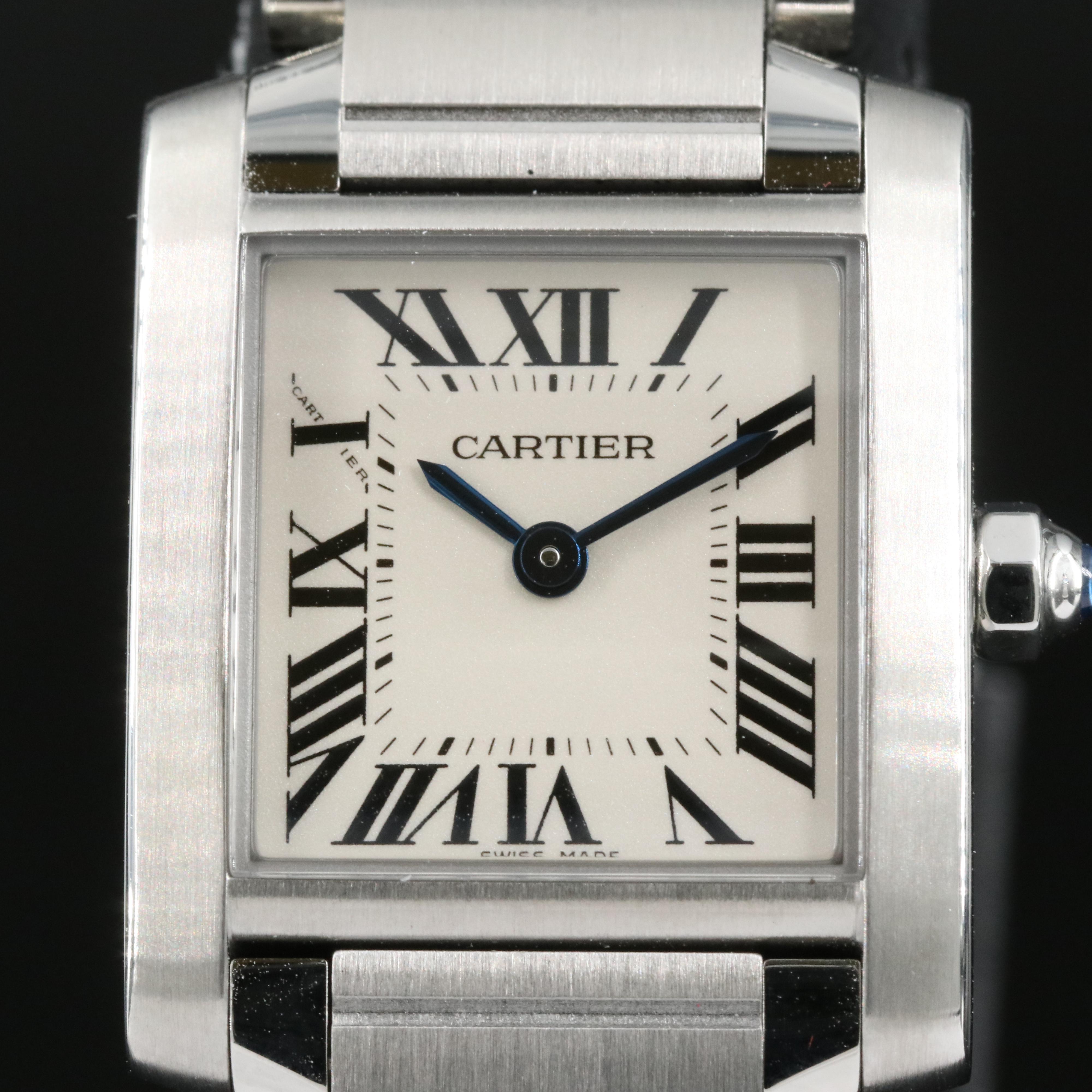 Cartier Tank Francaise Stainless Steel Watch