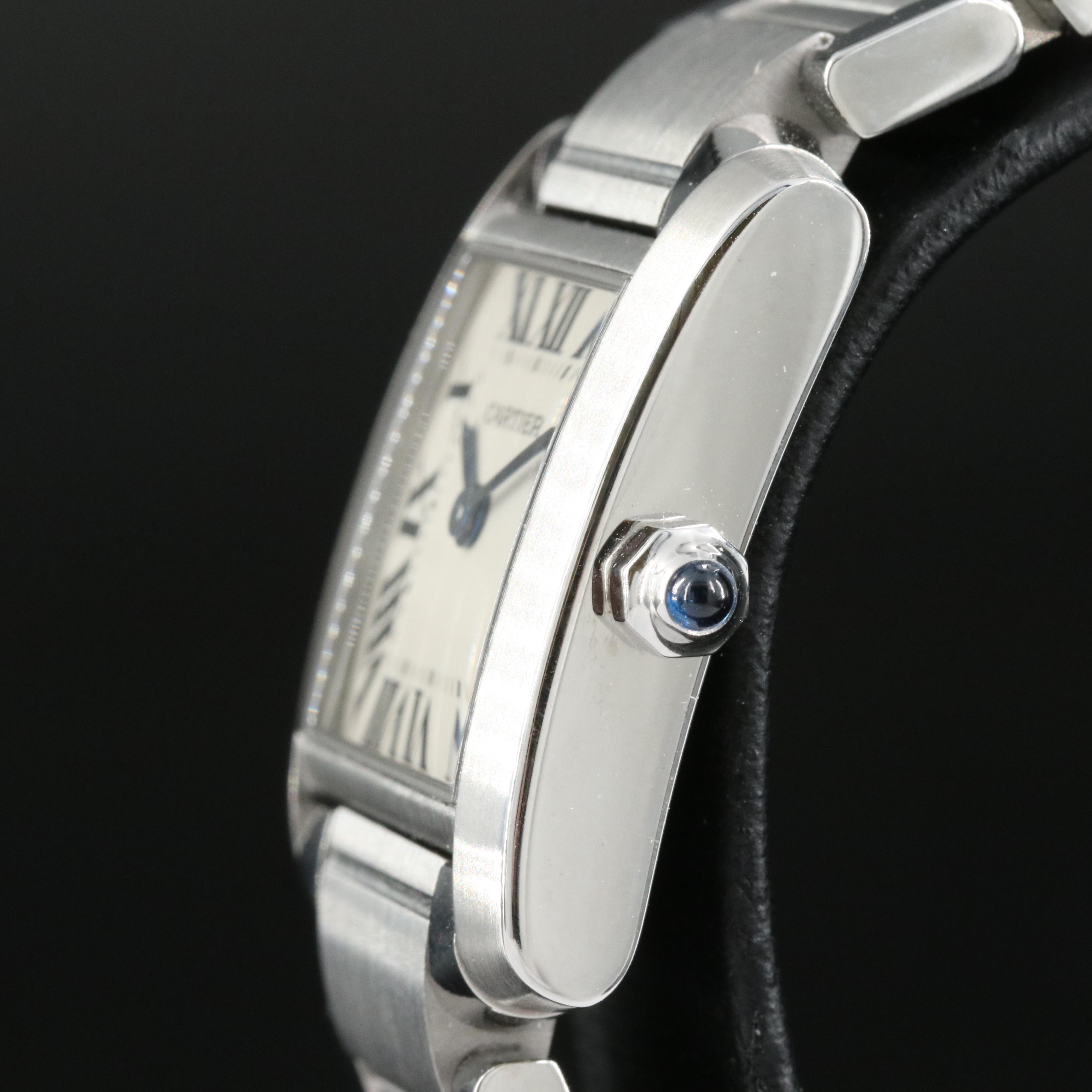 Cartier Tank Francaise Stainless Steel Watch