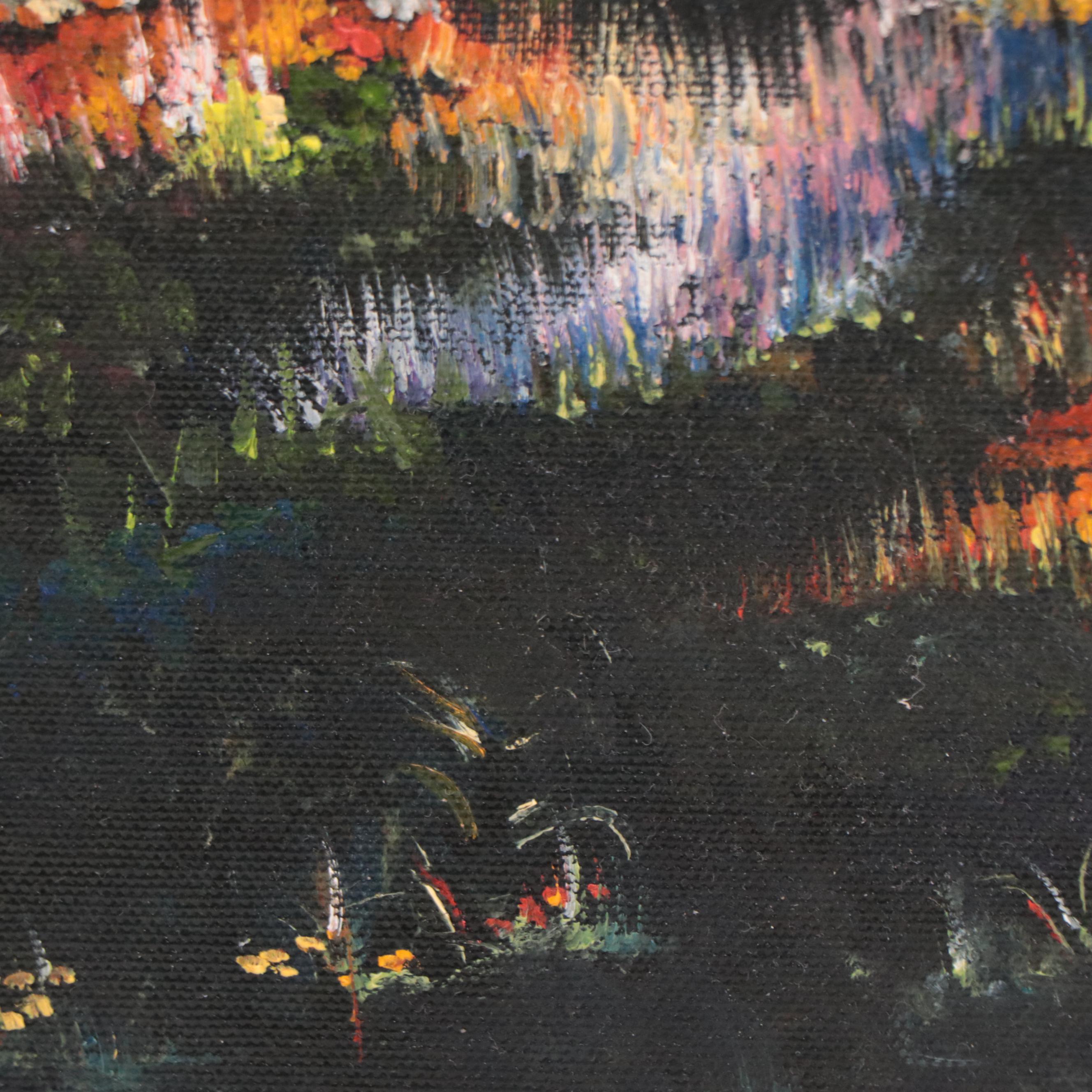 Acrylic Painting of Flowers