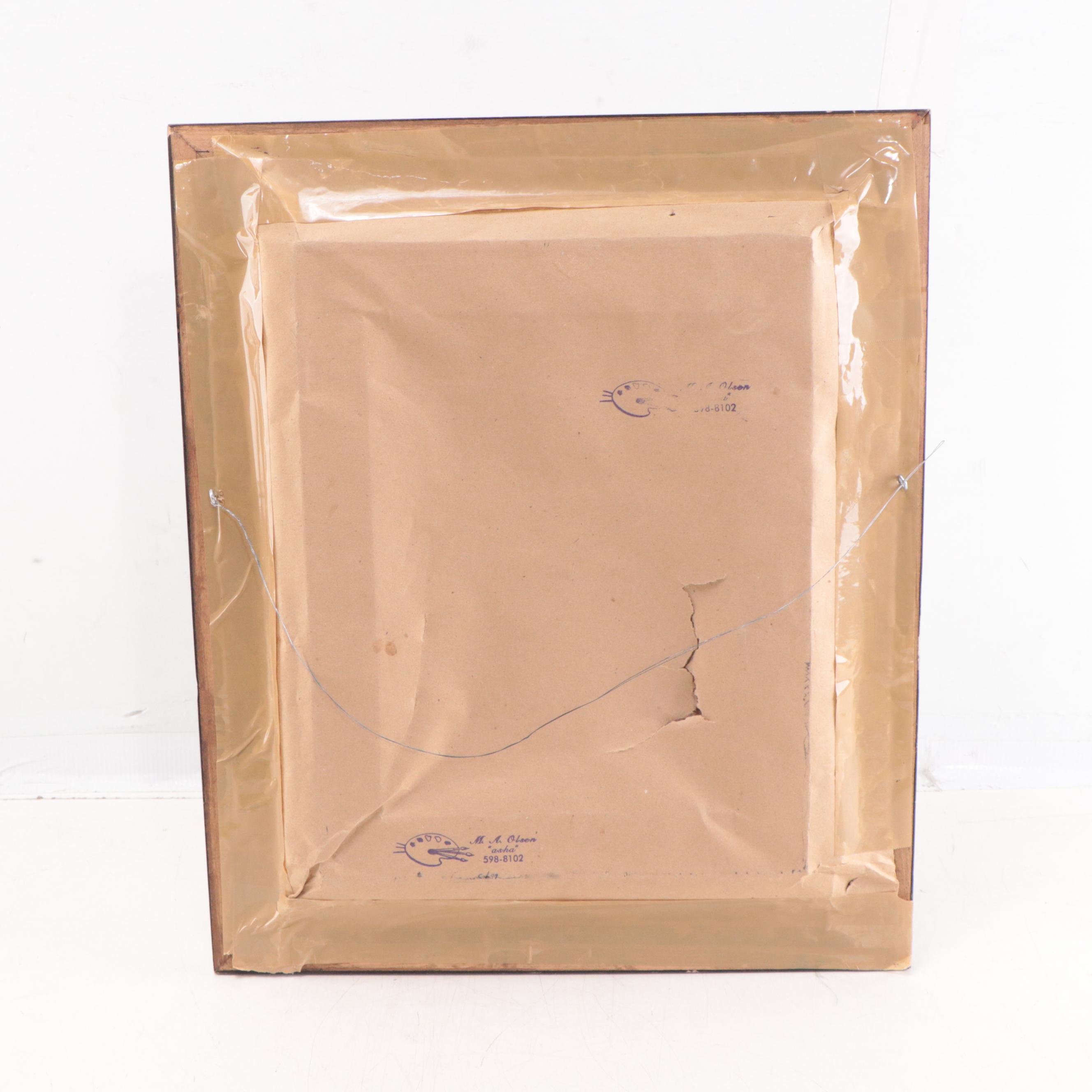 Acrylic Painting of Flowers