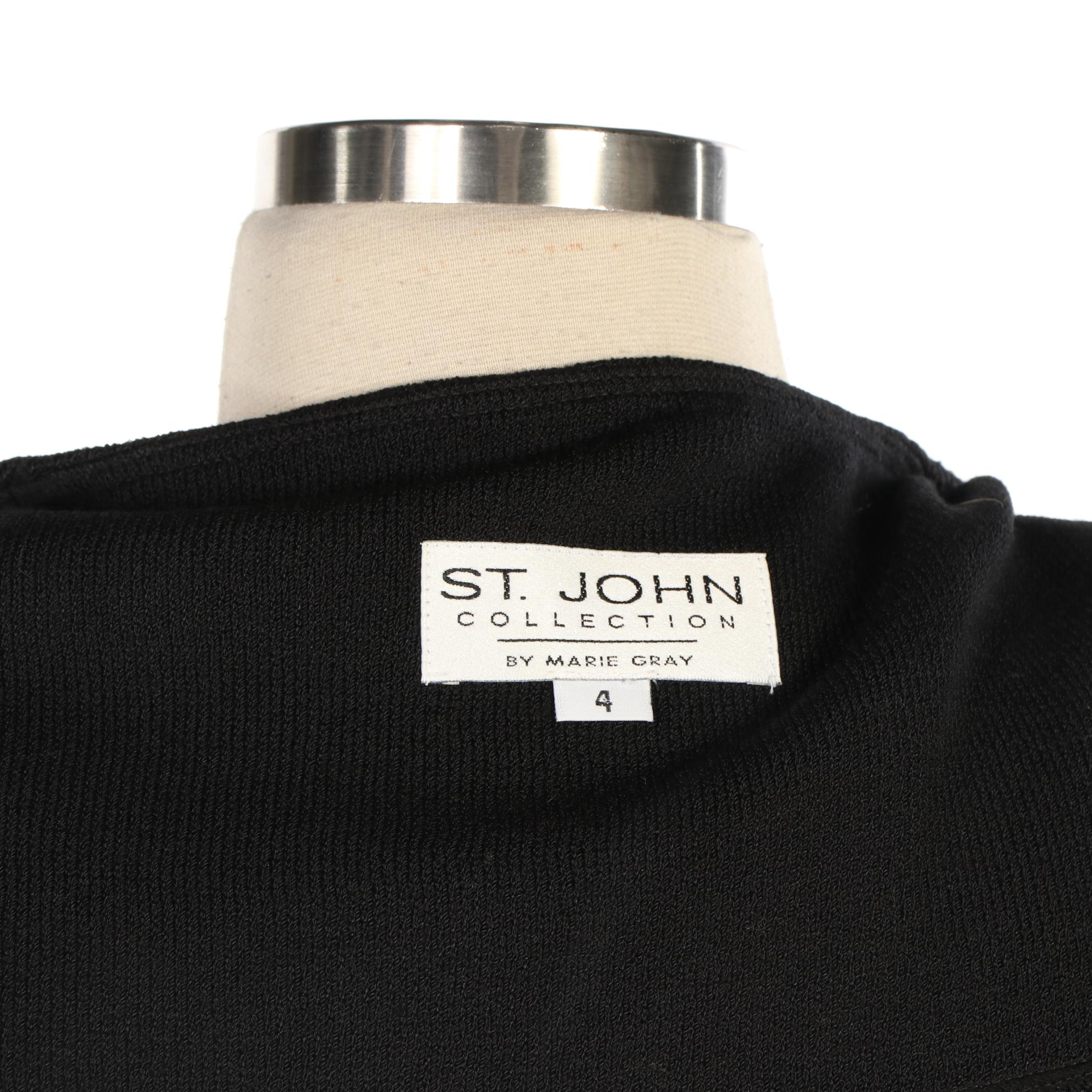 St. John Collection Short Sleeve Knit and Basics Skirt and Jacket