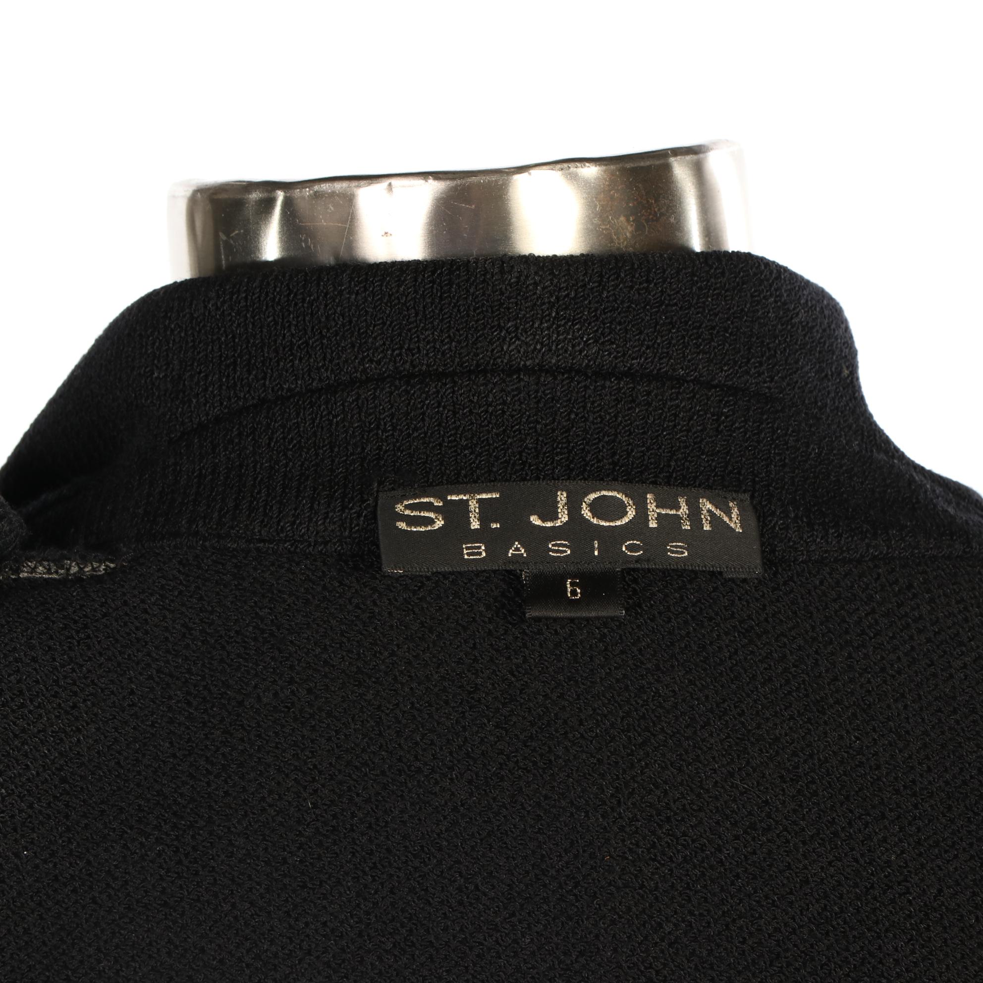 St. John Collection Short Sleeve Knit and Basics Skirt and Jacket