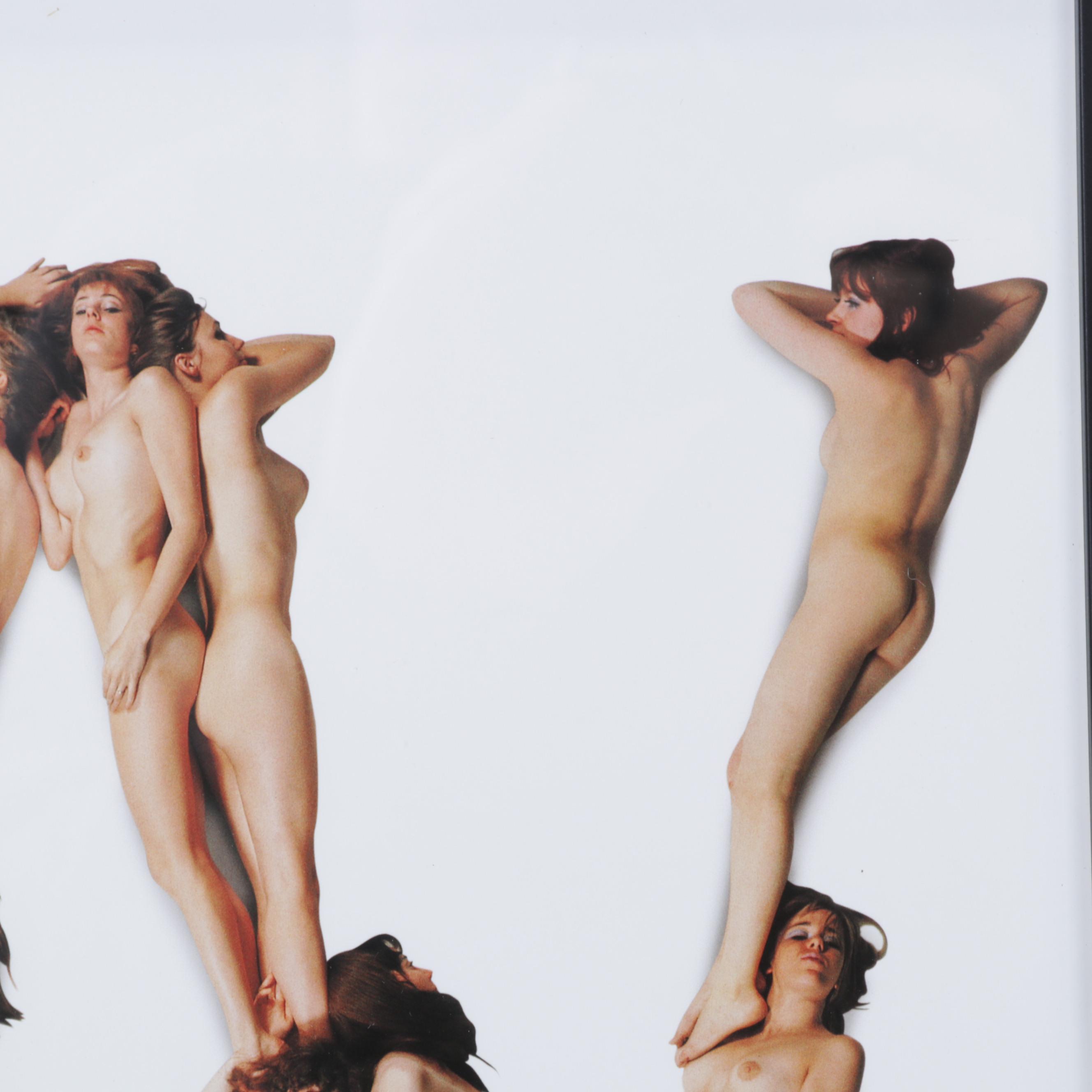 Posed Nudes Offset Lithograph "W" From "Belles Lettres: A Photo-Alphabet," 1971